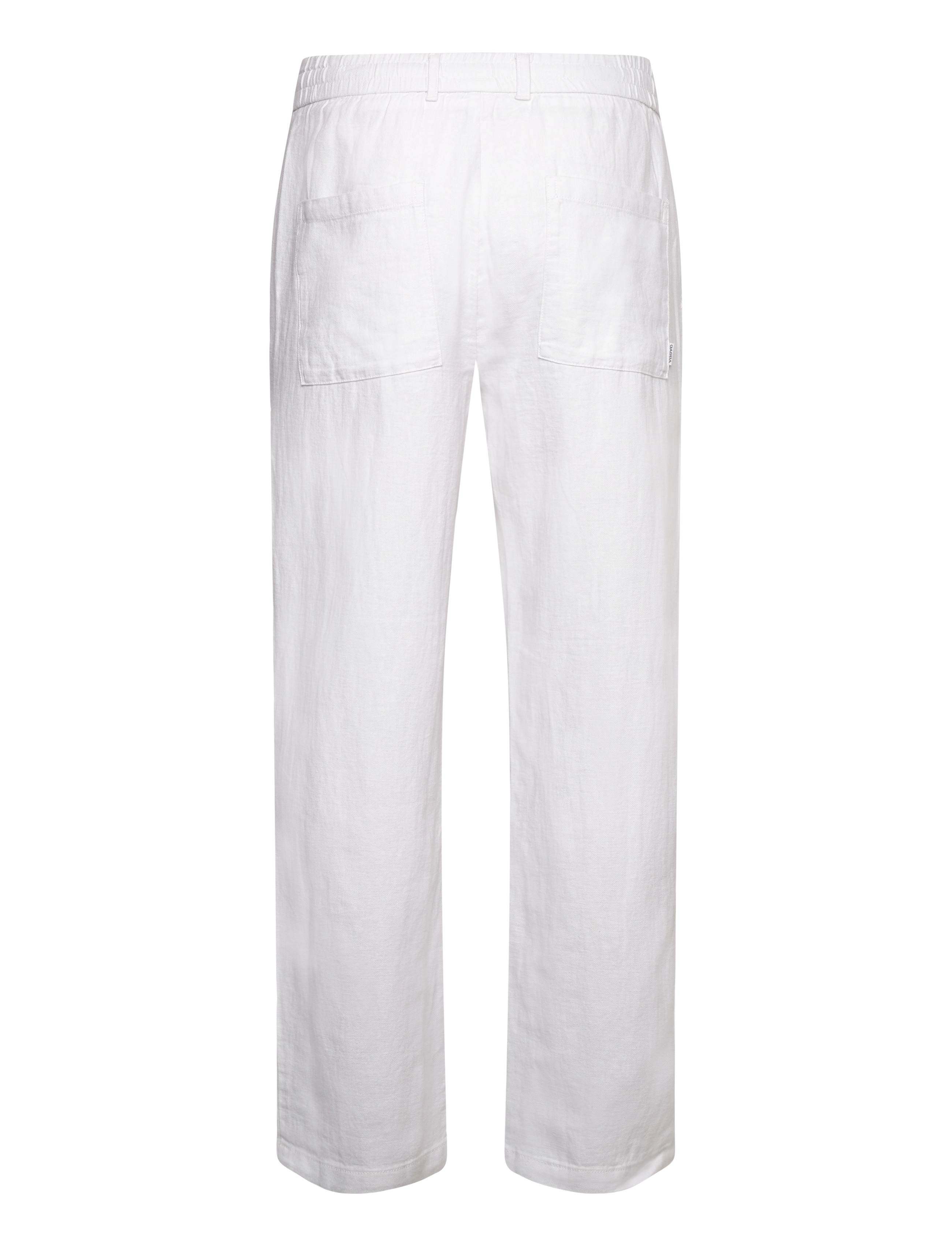 Gabba - Zeta Lino - leinenhosen - white - 1