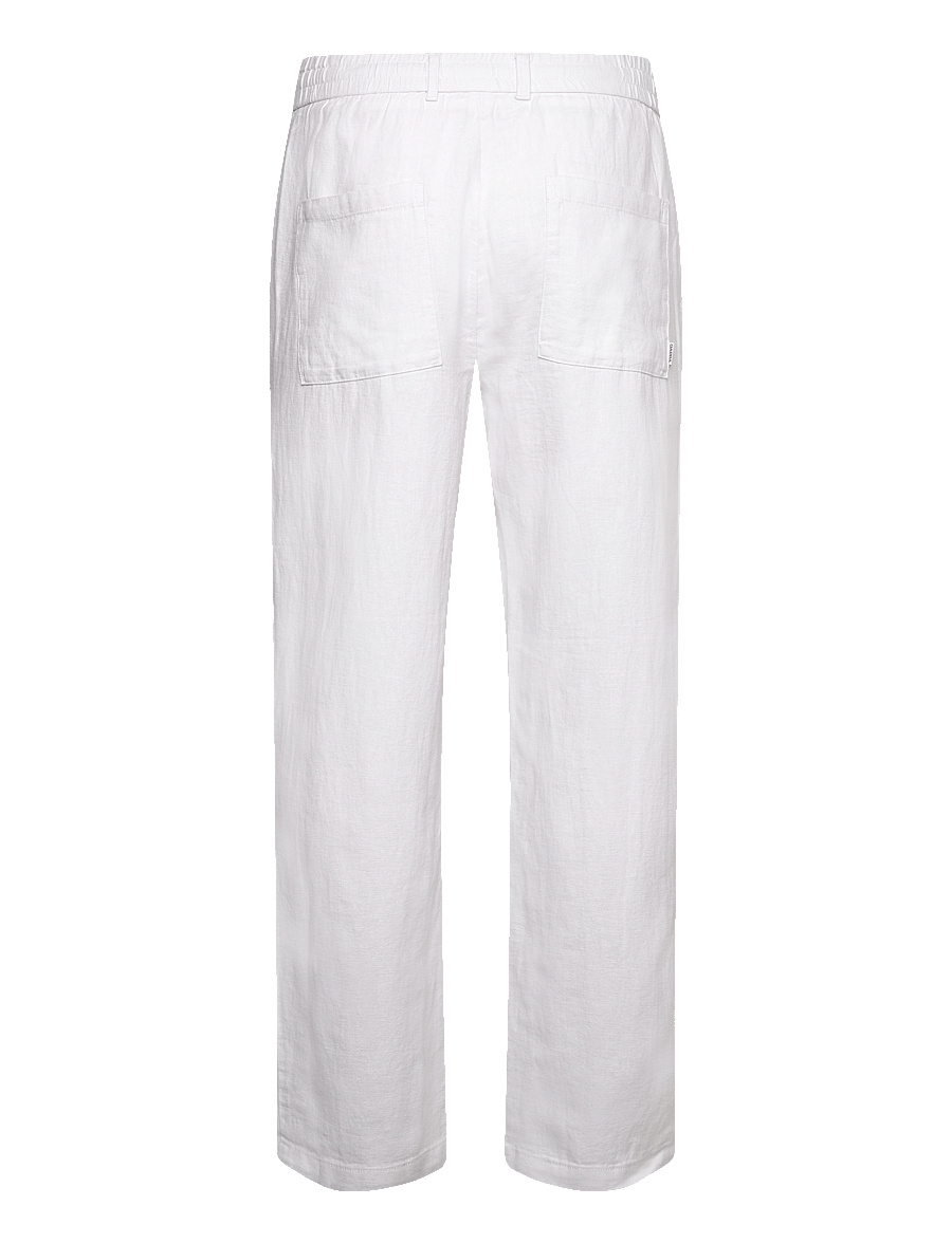 Gabba - Zeta Lino - leinenhosen - white - 1