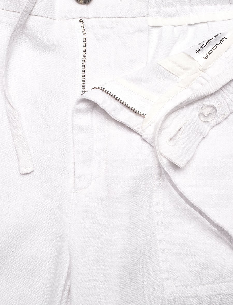 Gabba - Zeta Lino - leinenhosen - white - 3