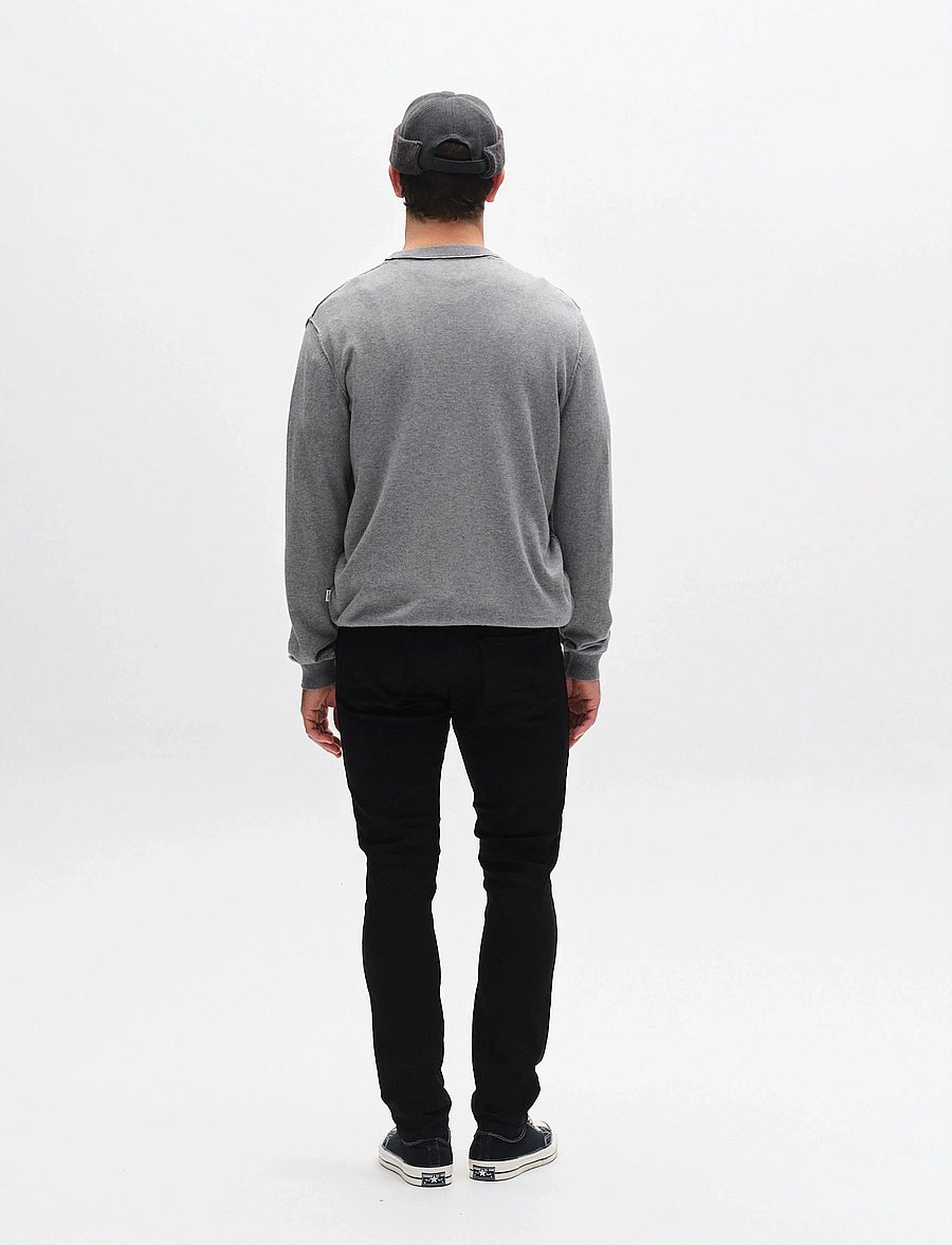 Gabba - GABjones Hold Black - kitsad teksad - black denim - 4
