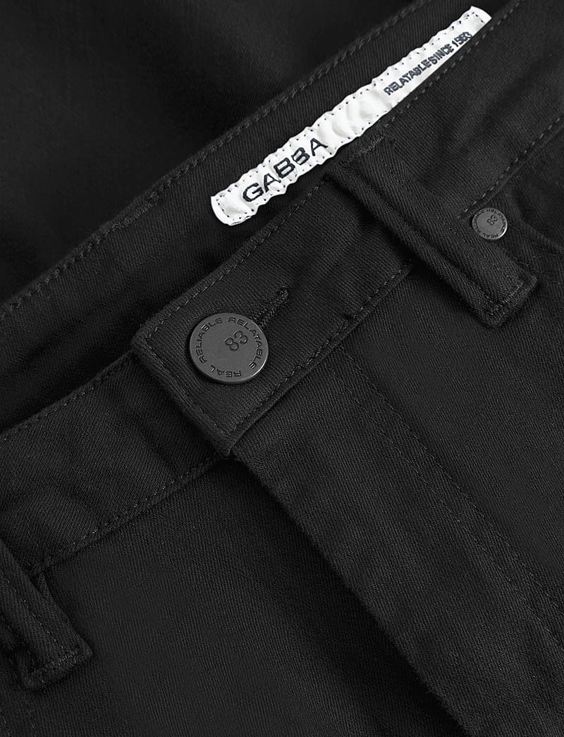 Gabba - GABjones Hold Black - slim jeans - black denim - 5