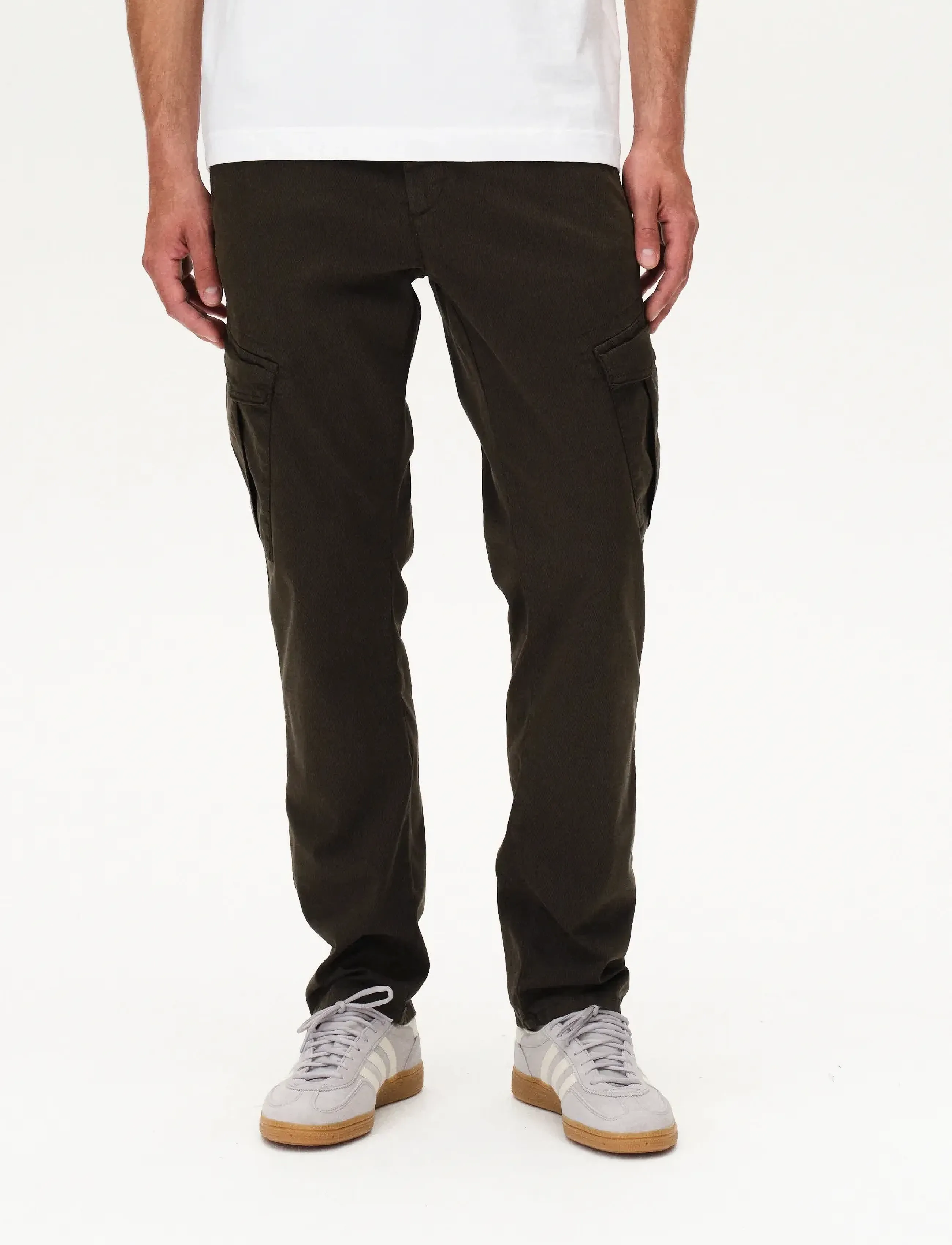 Gabba Paul K3280 Cargo Dale, 34 x 32, Khaki green, Bukser > Cargo-Bukser, Herre