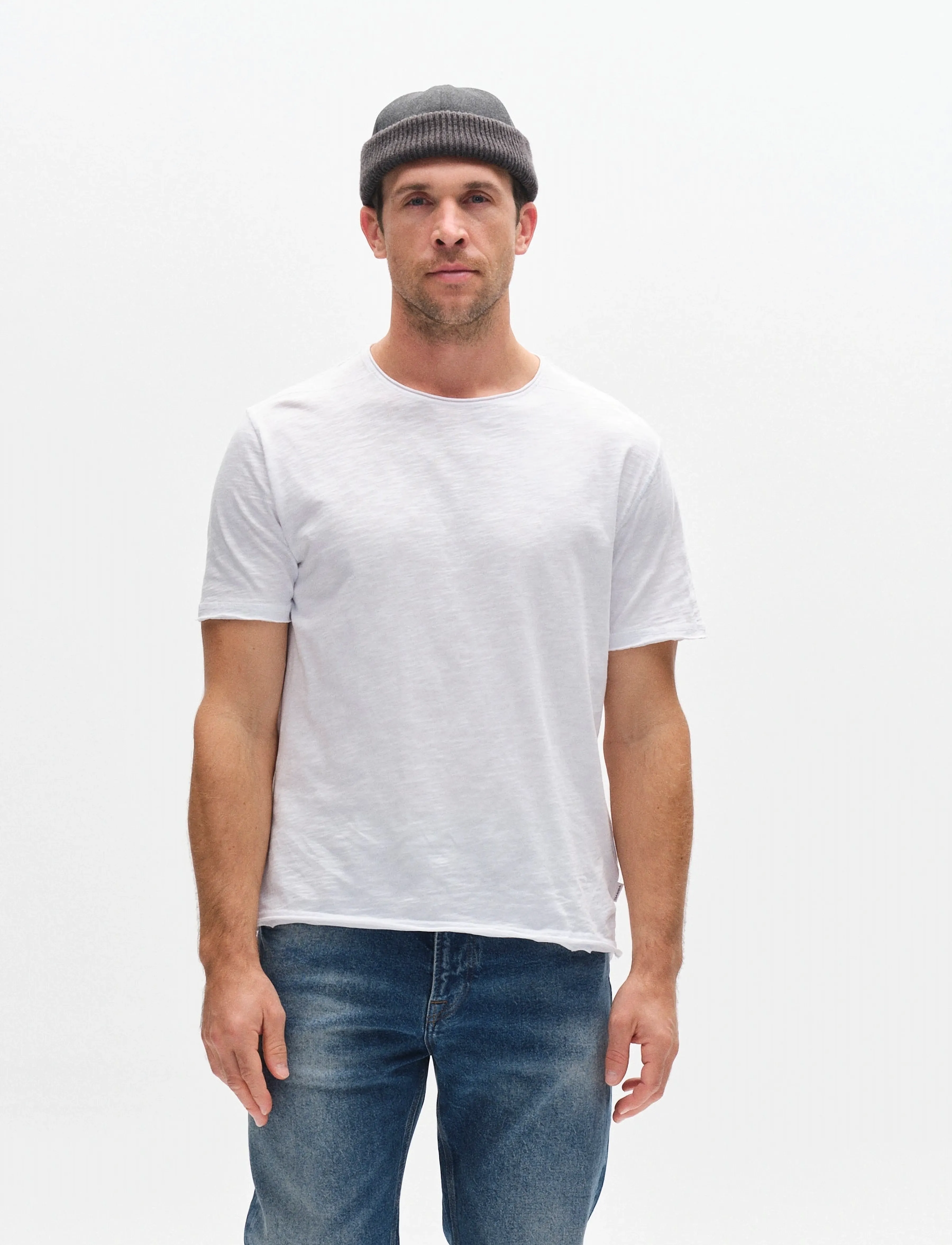 Gabba Kostant New SS - Tøj - WHITE / white