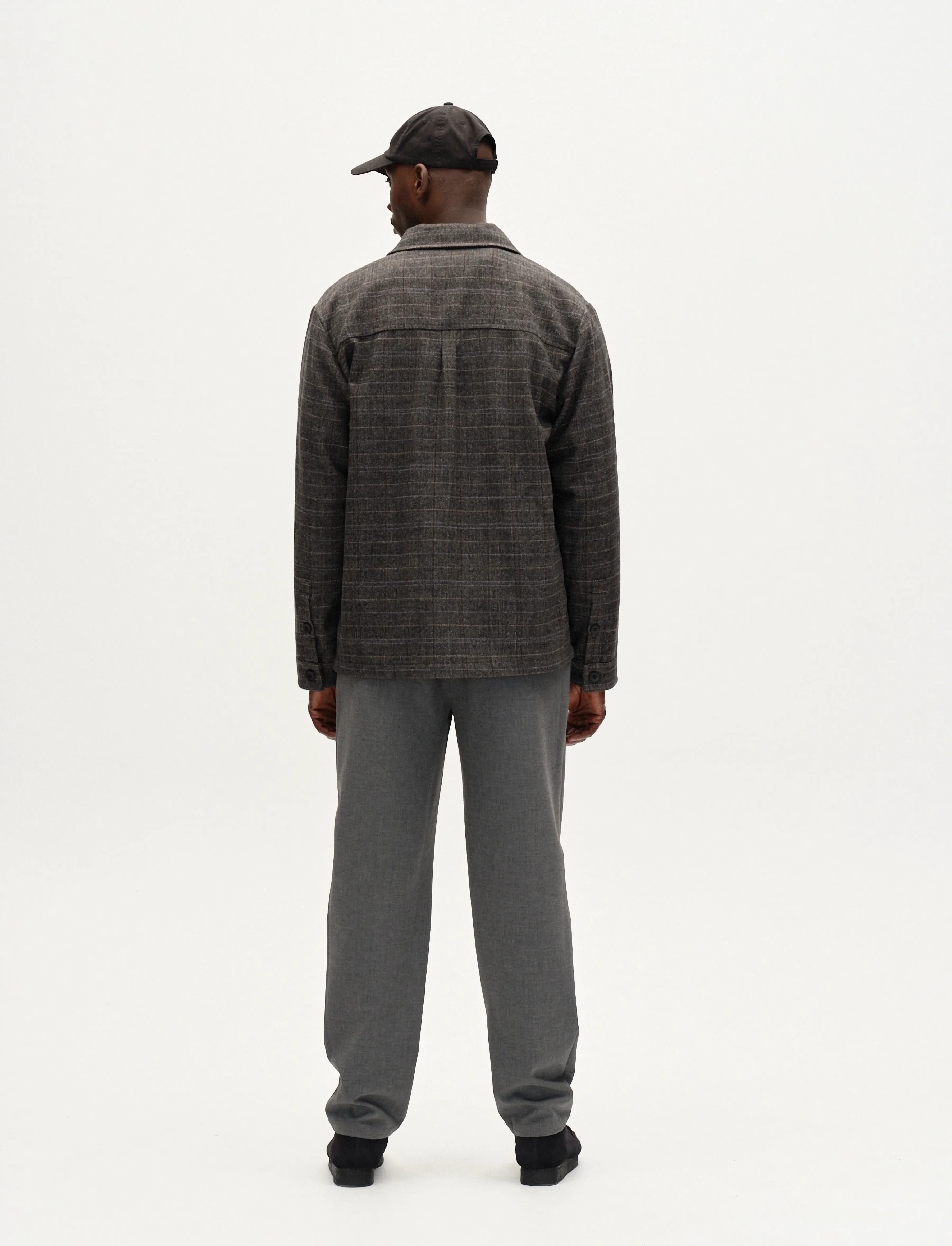 Gabba - Flap Tishi - lyhyet takit - brown check - 4