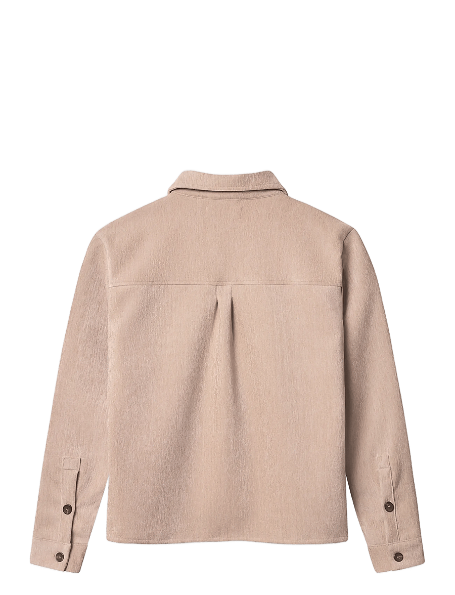 Gabba - Flap Velour - Überhemden - lt. sand - 1