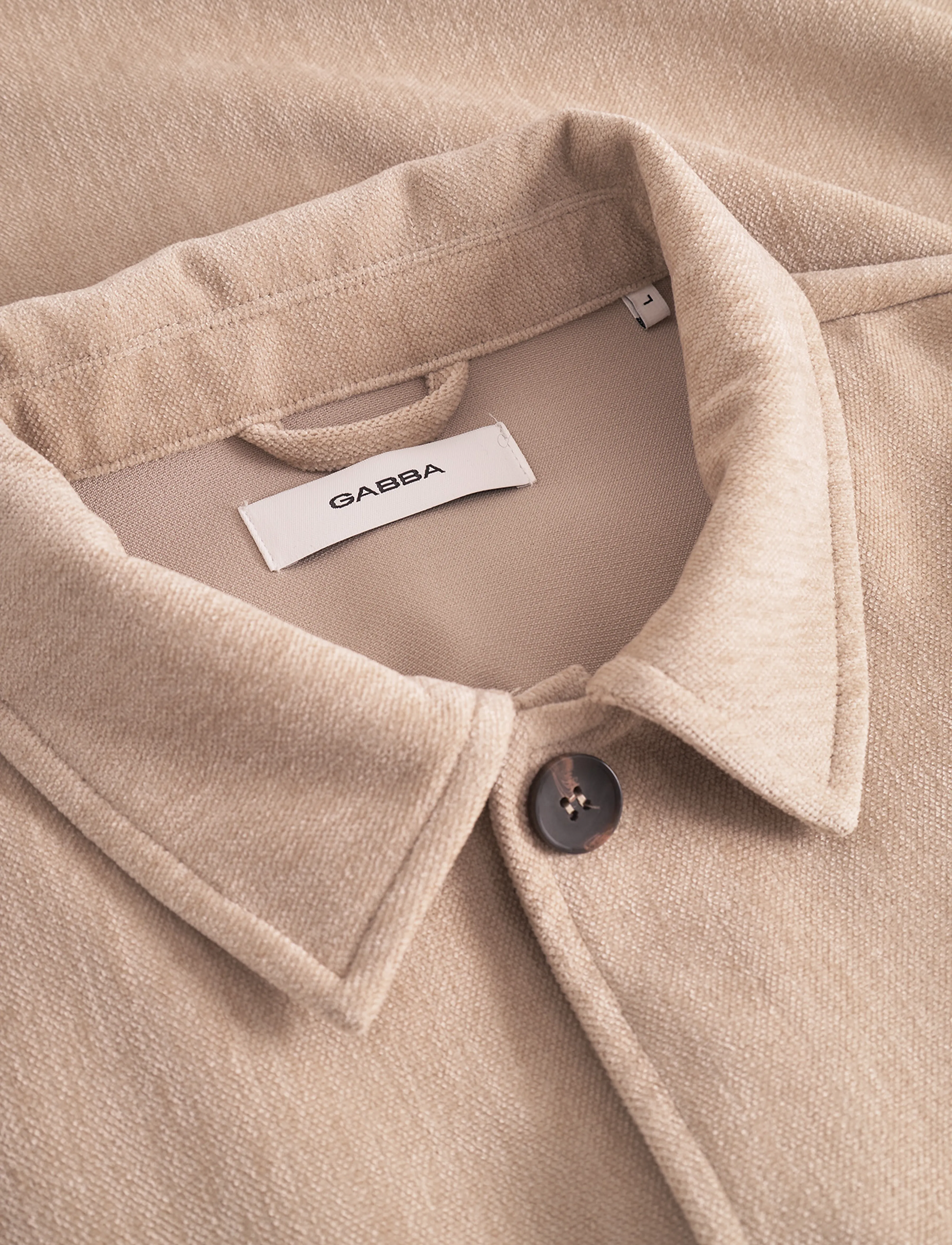 Gabba - Flap Velour - lt. sand - 2