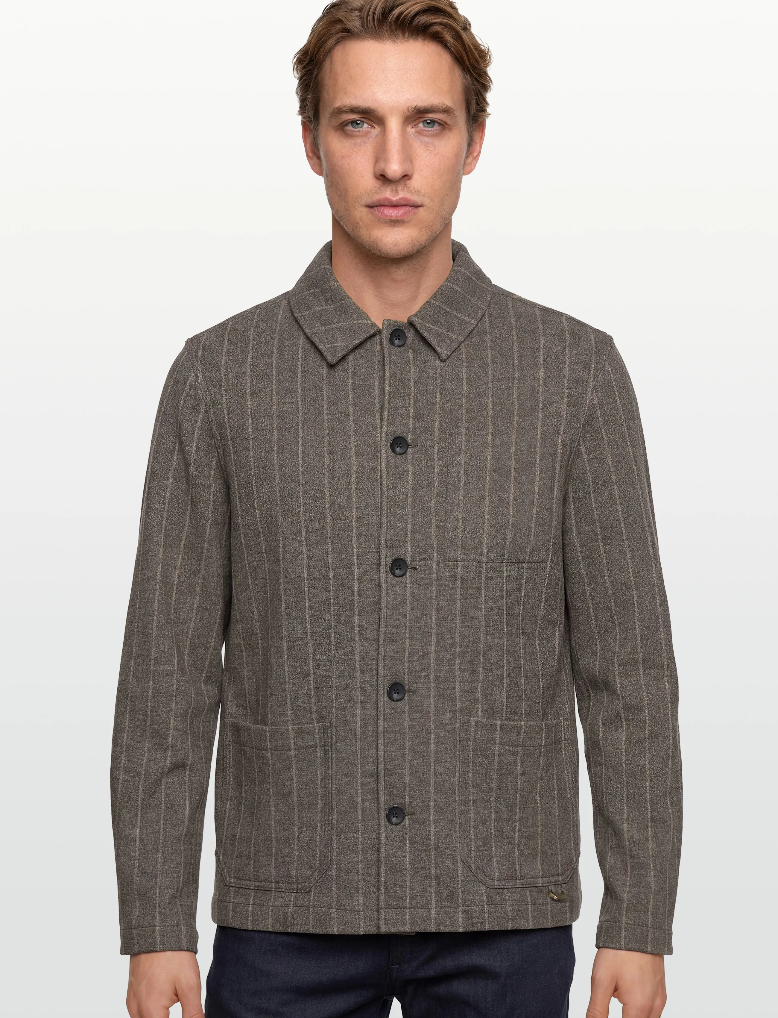 Gabba - Libre AX Stripes - overshirts - grey stripe - 3