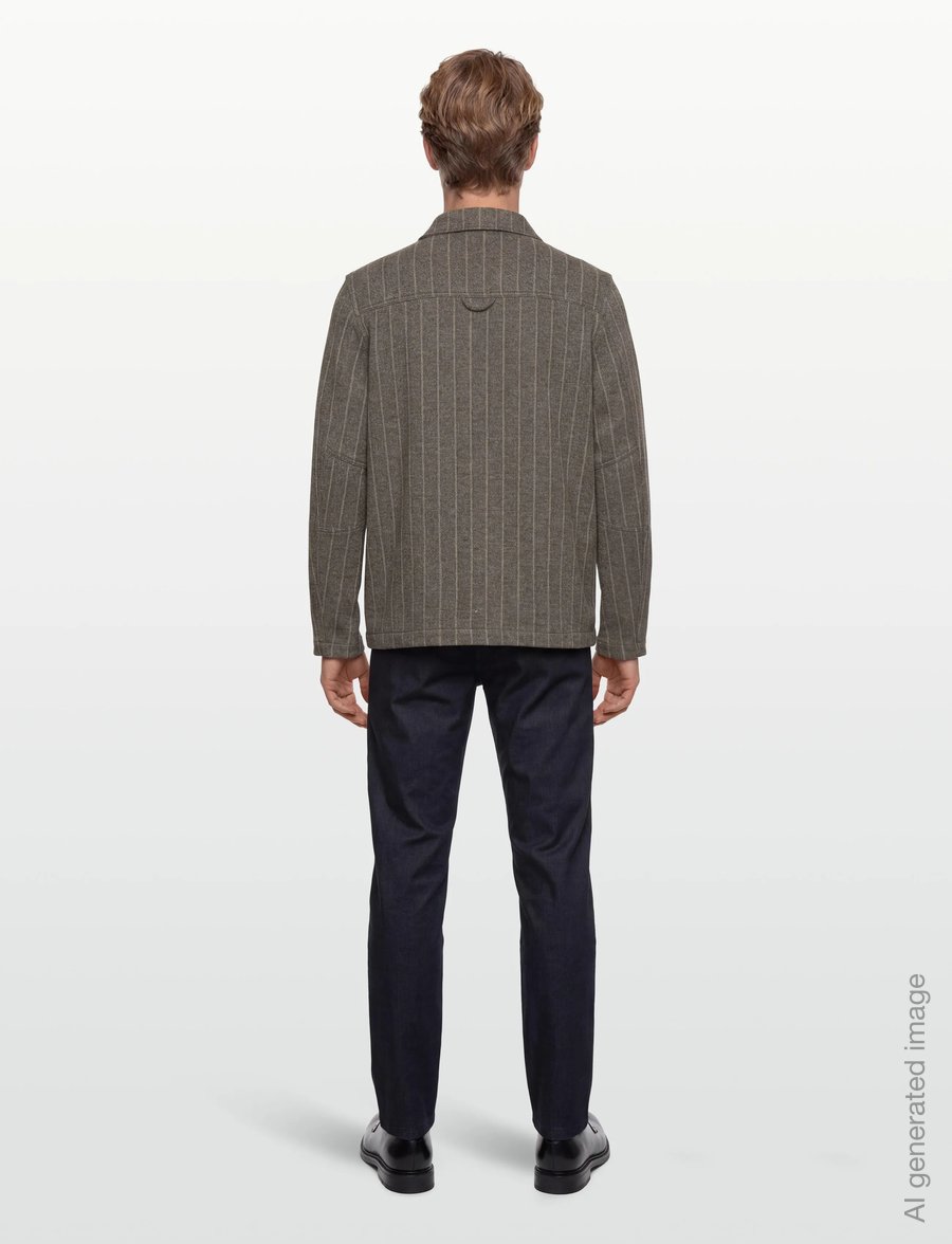 Gabba - Libre AX Stripes - overshirts - grey stripe - 4