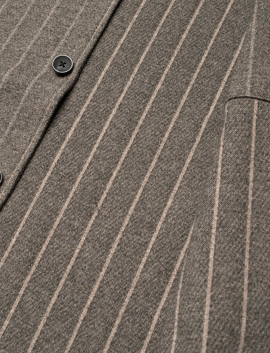 Gabba - Libre AX Stripes - overshirts - grey stripe - 4