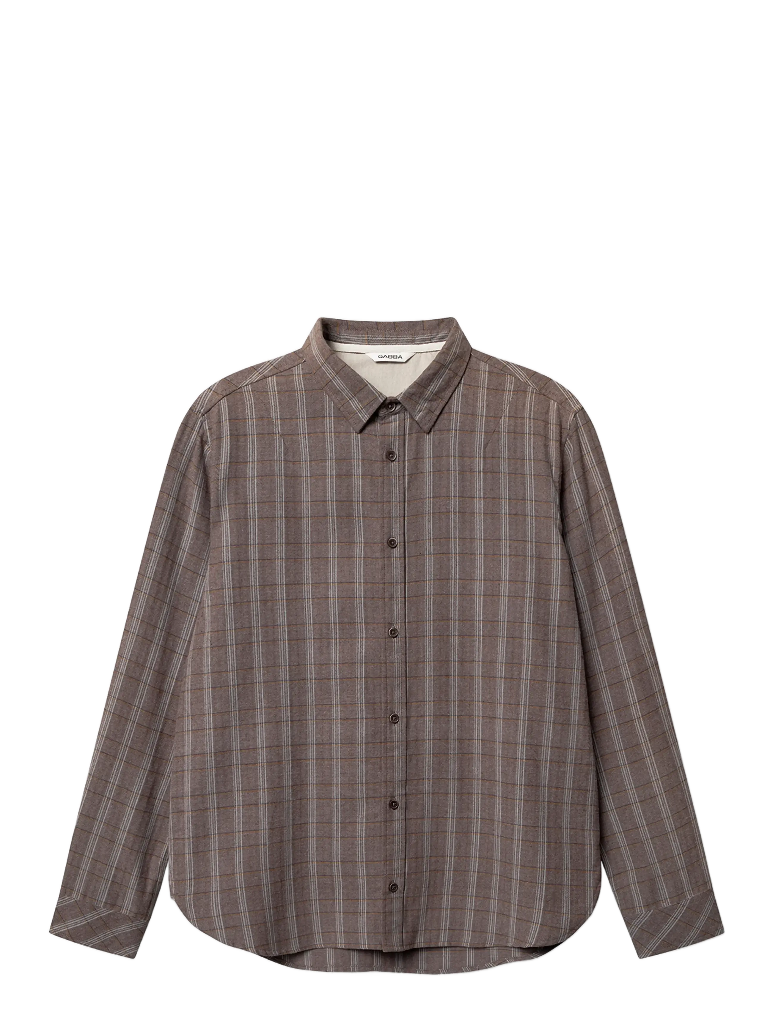 GABBA Sven Reg Herri Ls Braun - S - Herren
