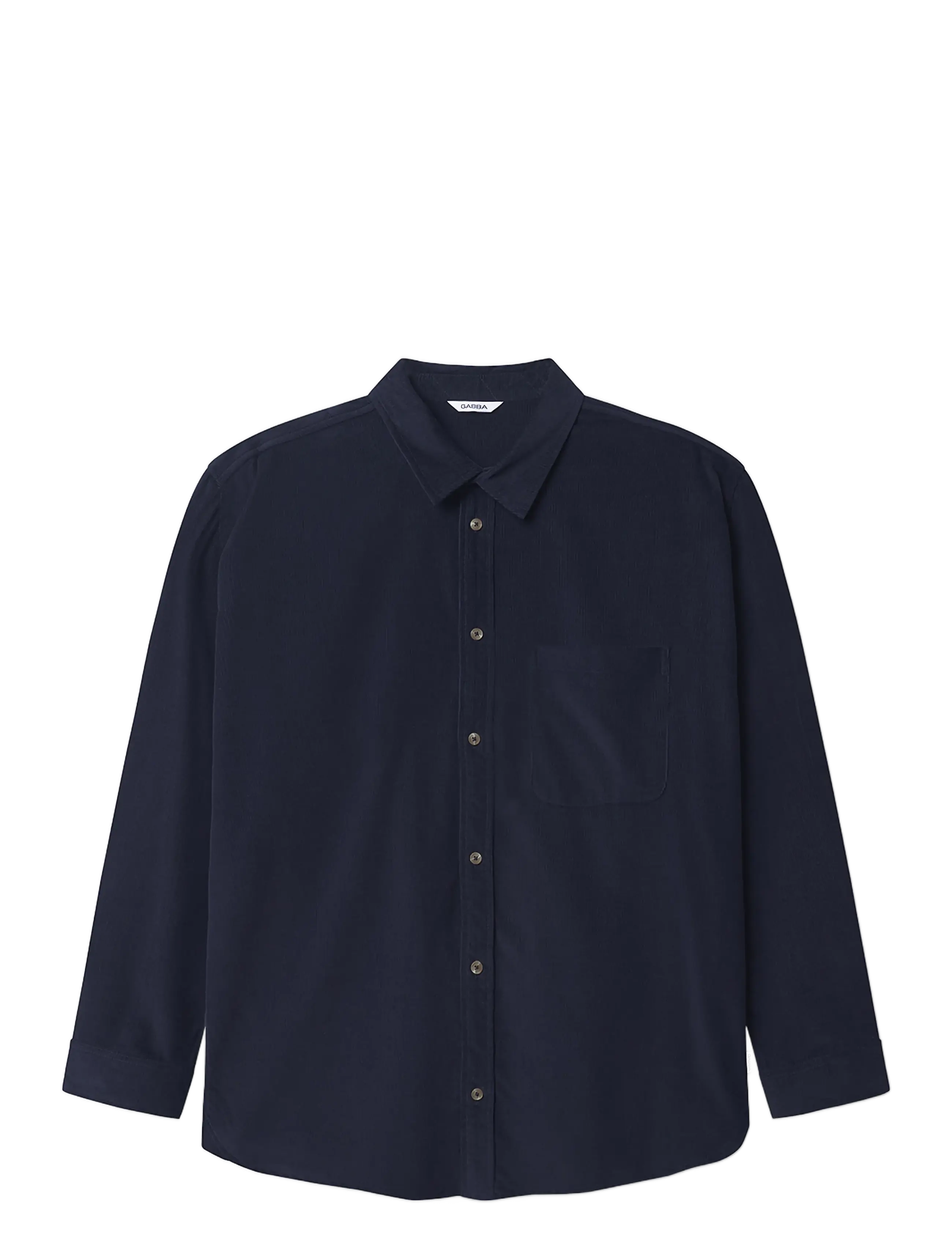 GABBA Jens Over Cord Ls Navy - XL - Herren