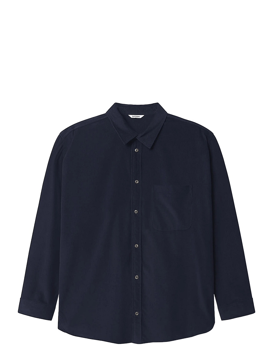 Gabba - Jens Over Cord LS - fløjlsskjorter - night sky - 1