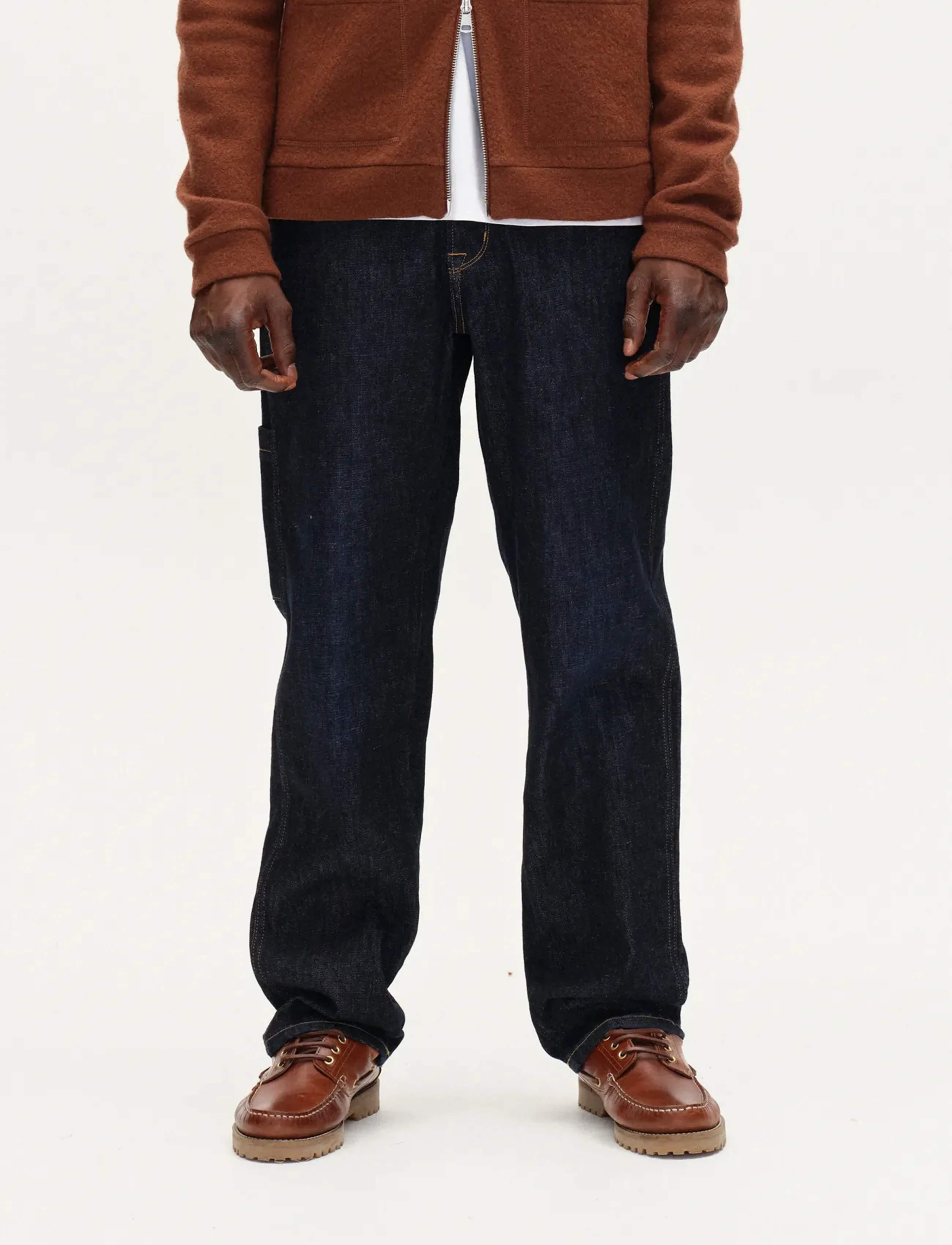 Gabba Max Work Self - Jeans - DARK BLUE DENIM / navy