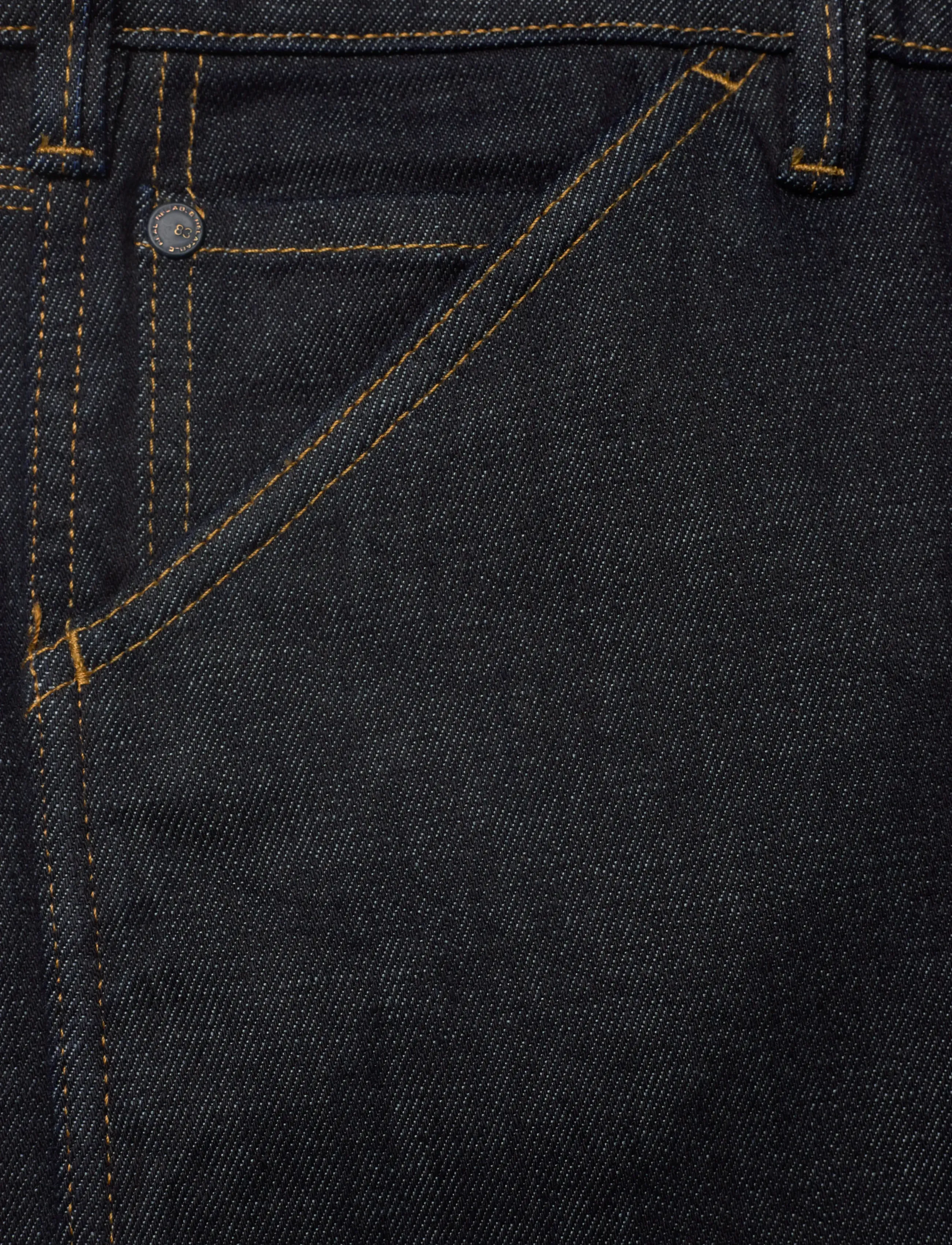 Gabba - Max Work Self - hosen & jeans - dark blue denim - 5