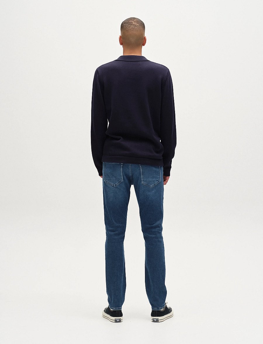 Gabba - Jones Senso - slim-fit jeans - mid blue denim - 4