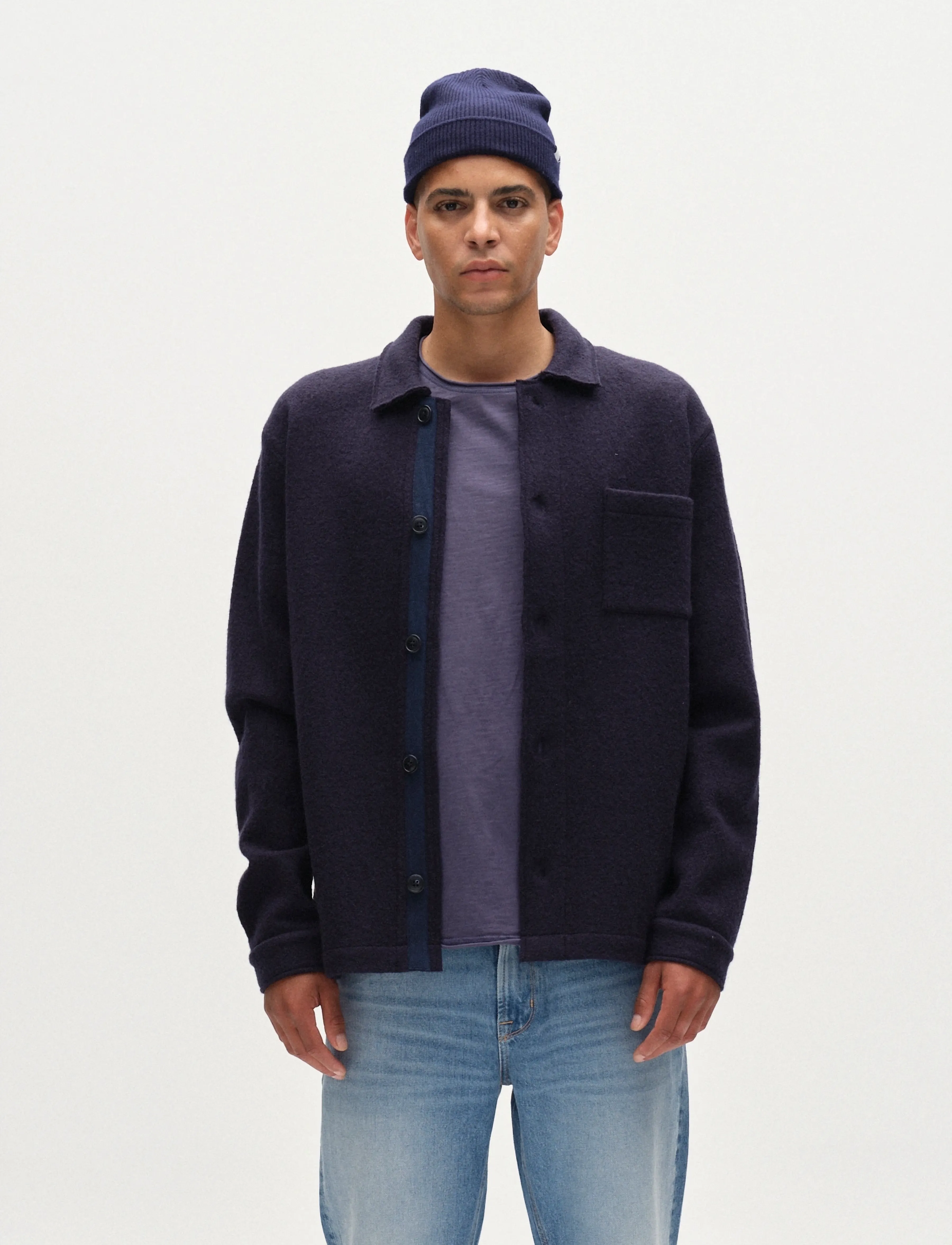 Gabba Preston Led, XL, Navy, Jakker > Uldjakker, Herre
