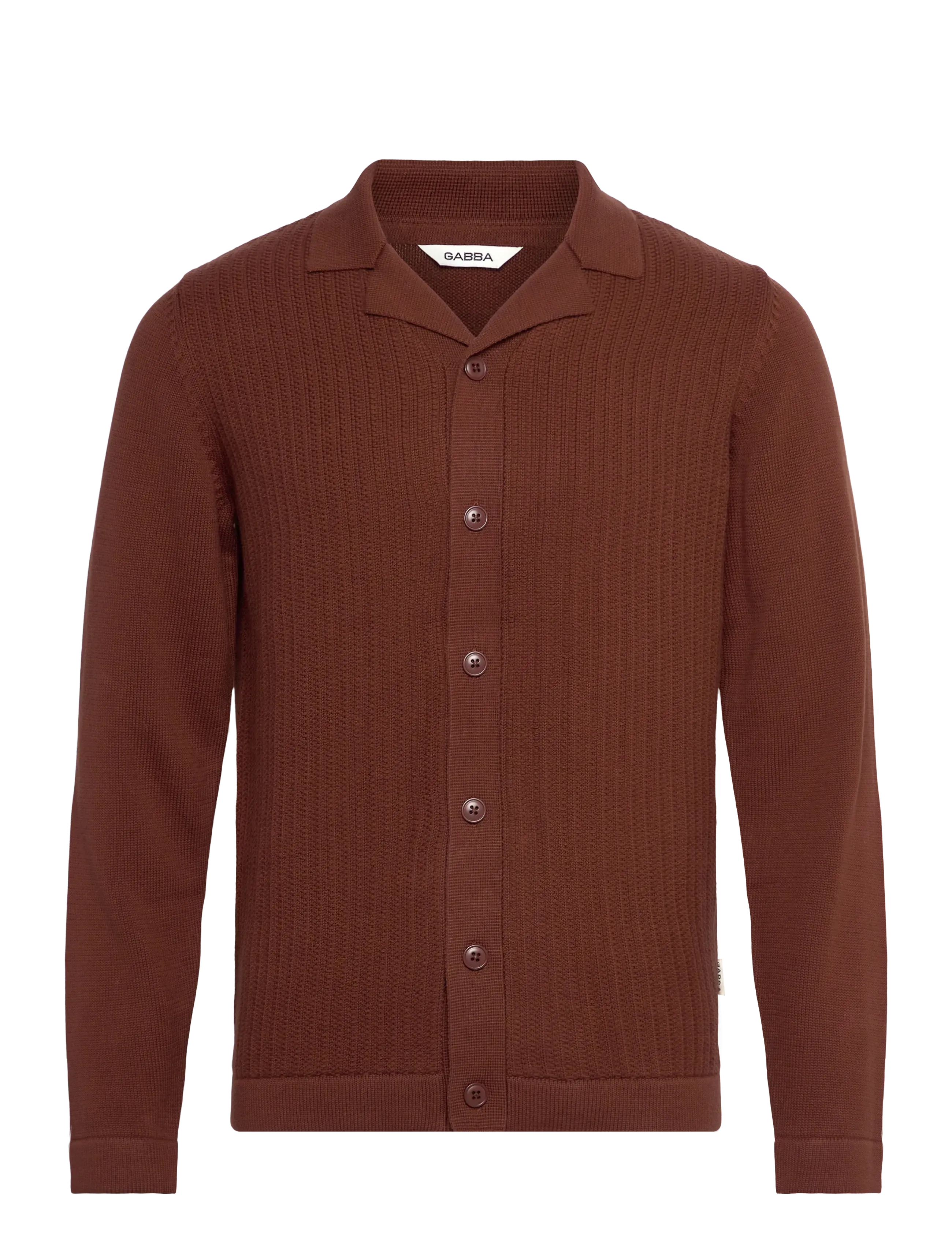 Gabba Sakai Wong LS - Gabba - BROWN RUST / brown