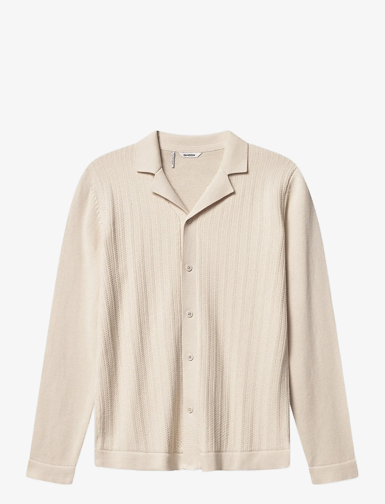 Gabba - Sakai Wong LS - kardiganid - white almond - 1