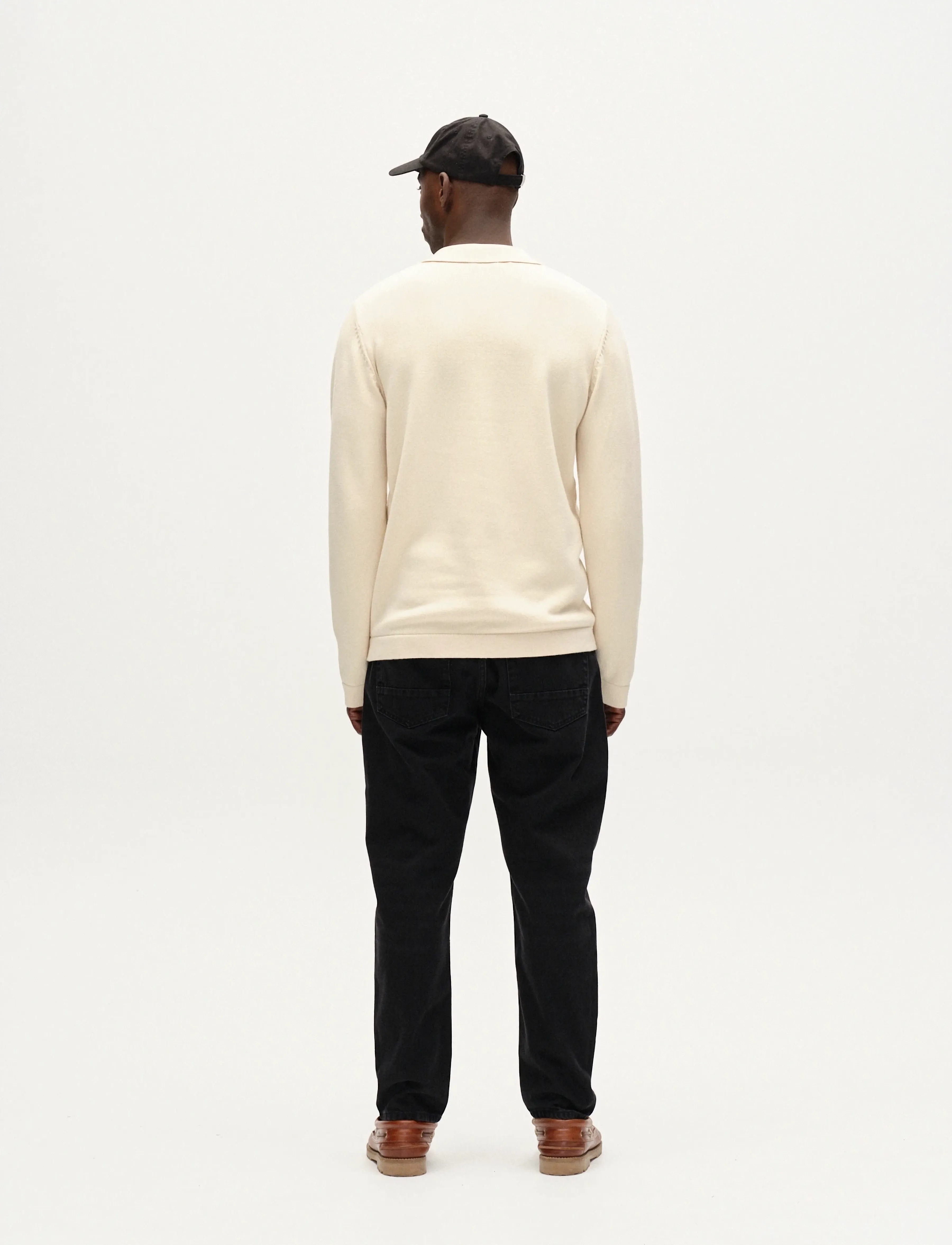 Gabba - Sakai Wong LS - cardigans - white almond - 4