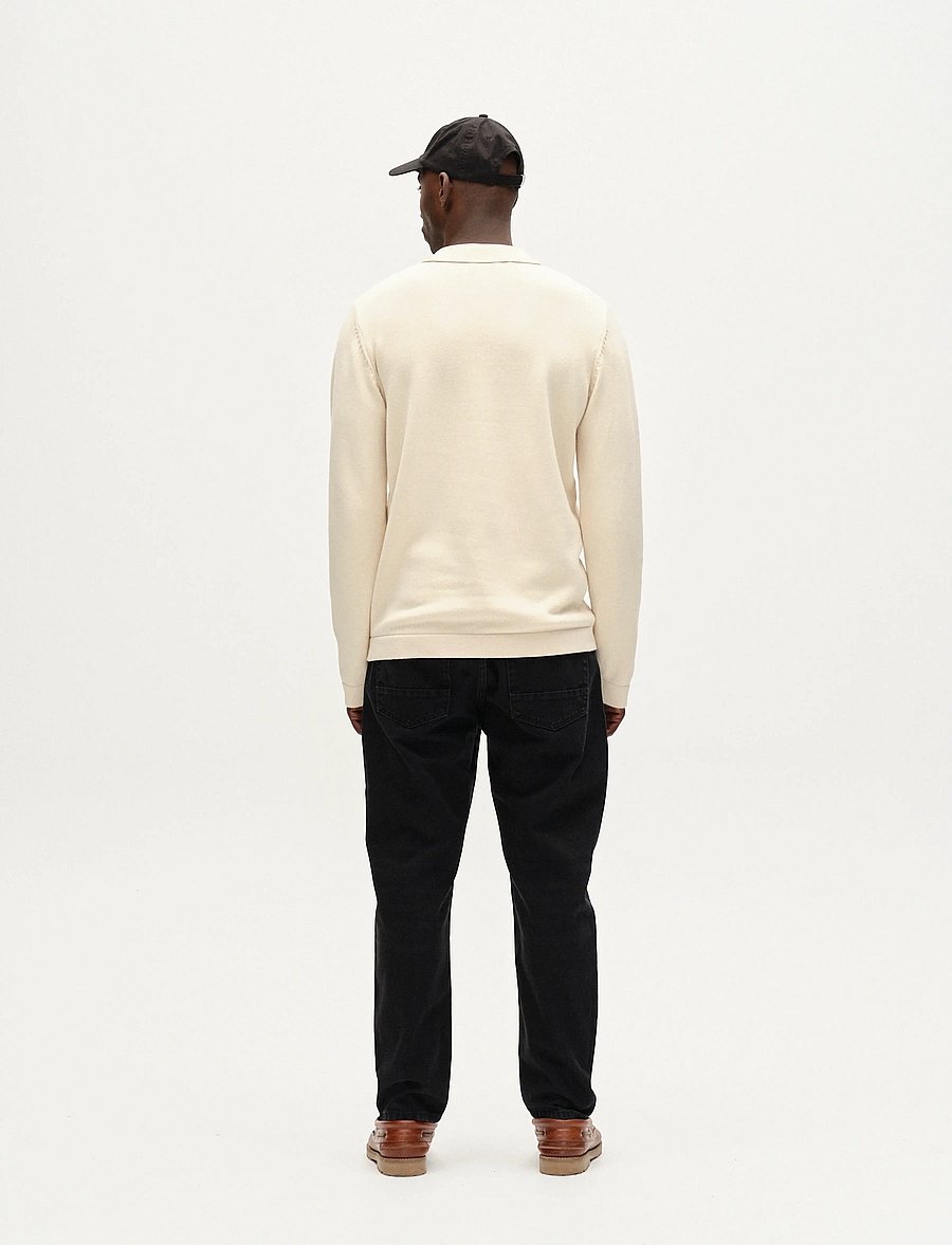 Gabba - Sakai Wong LS - strickjacken - white almond - 4