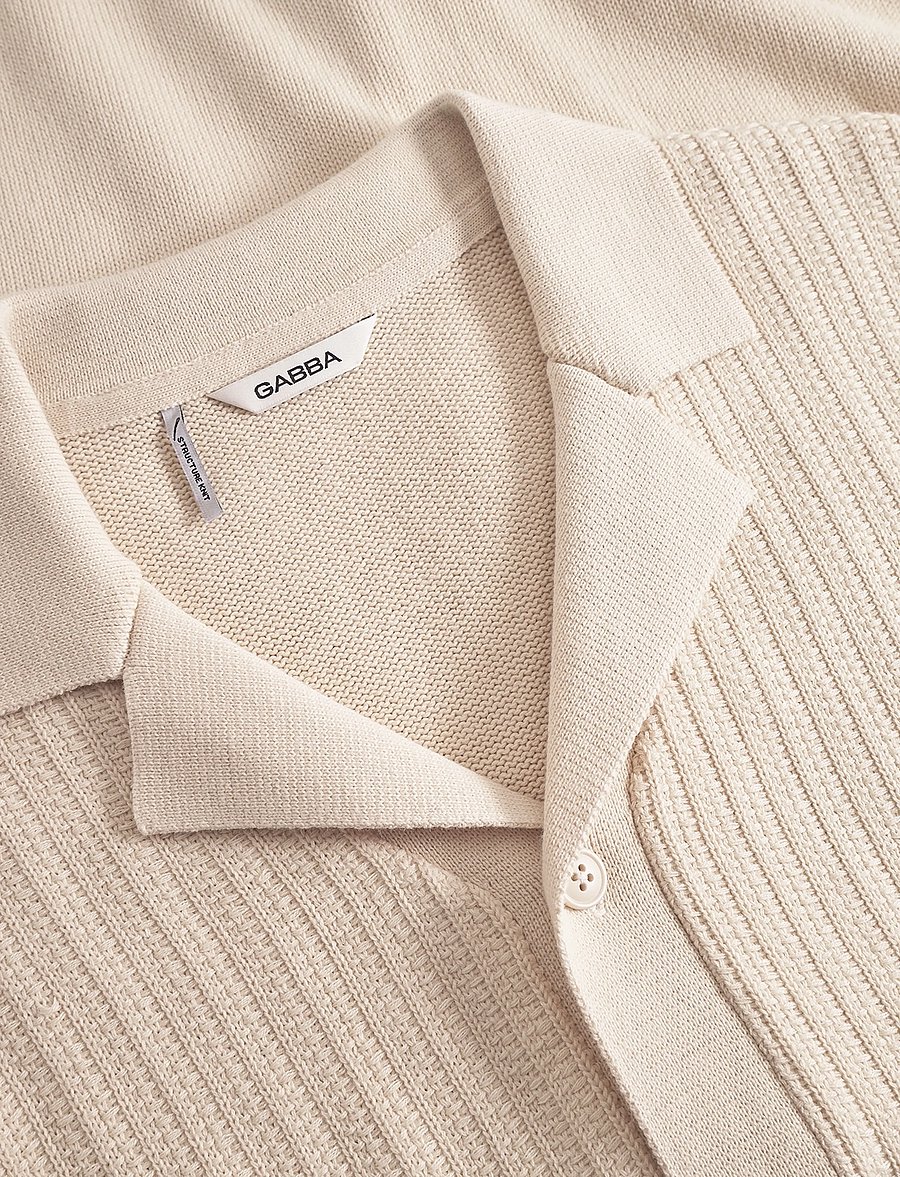 Gabba - Sakai Wong LS - strickjacken - white almond - 5