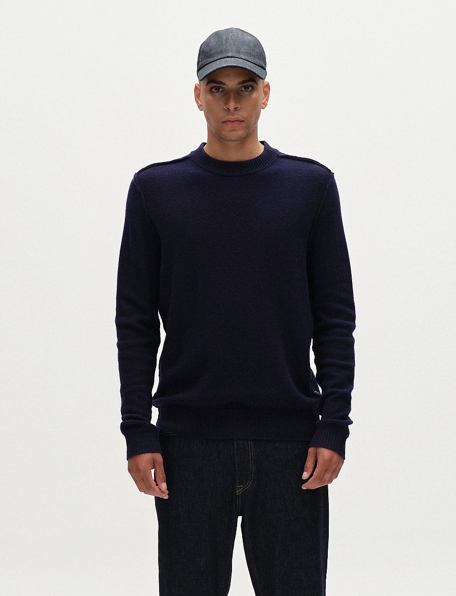 Gabba - Tokota Aico LS - ronde hals - dark navy - 0