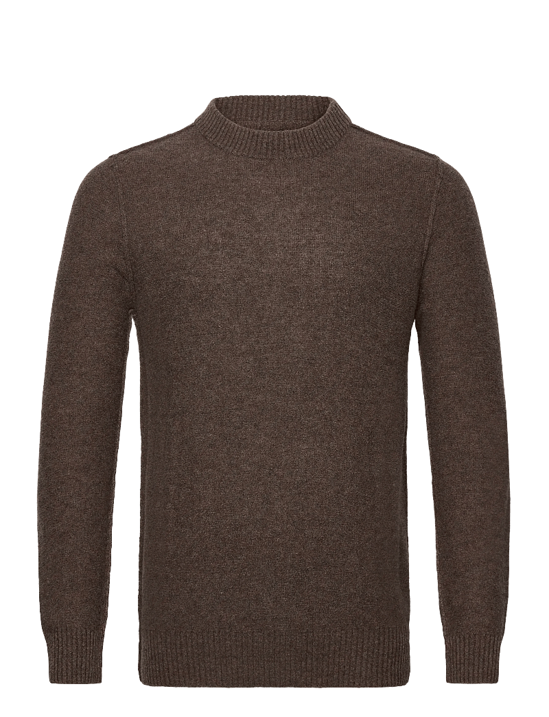 Gabba - Tokota Aico LS - ronde hals - dk. brown - 0