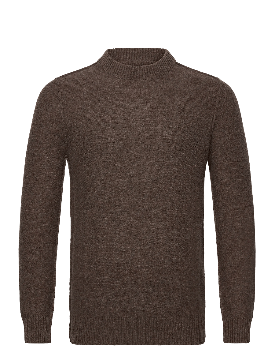 Gabba - Tokota Aico LS - round necks - dk. brown - 1