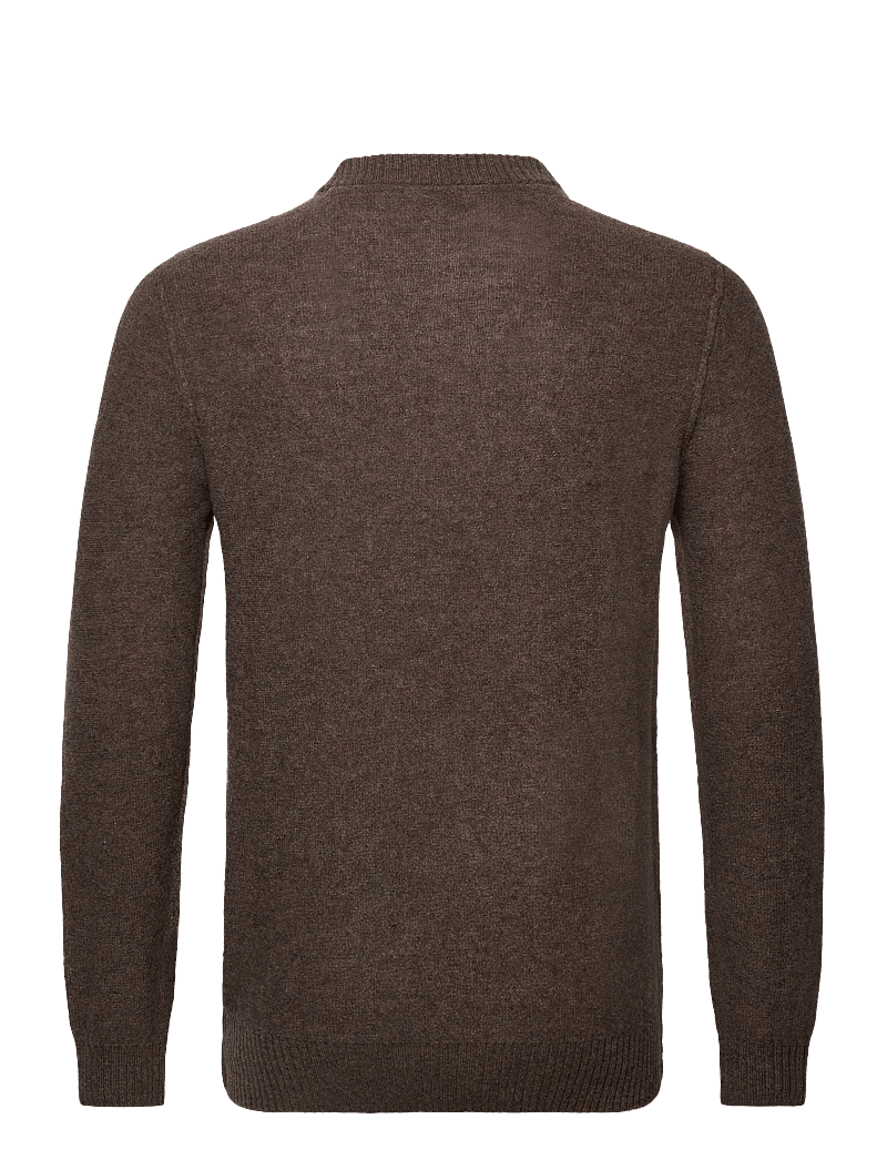 Gabba - Tokota Aico LS - ronde hals - dk. brown - 1