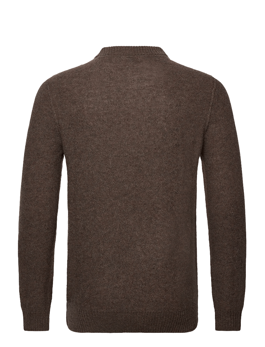 Gabba - Tokota Aico LS - round necks - dk. brown - 2