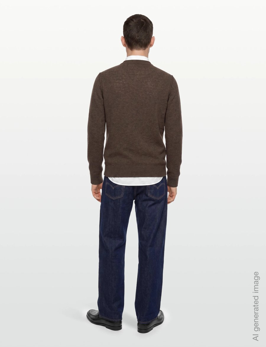 Gabba - Tokota Aico LS - round necks - dk. brown - 4