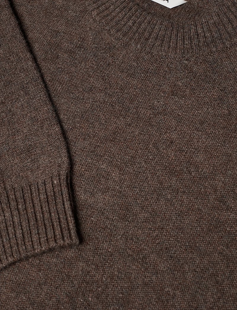 Gabba - Tokota Aico LS - ronde hals - dk. brown - 2