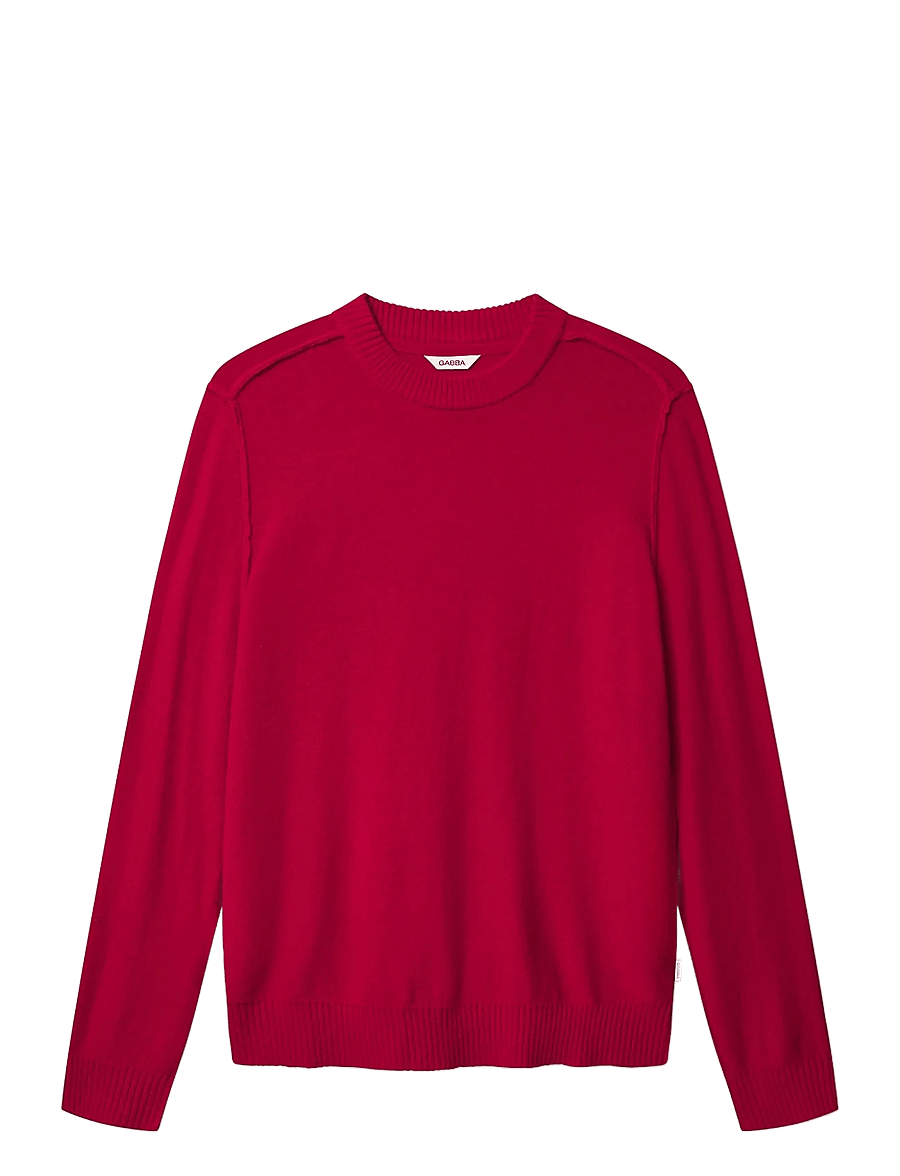 Gabba - Tokota Aico LS - round necks - red - 1