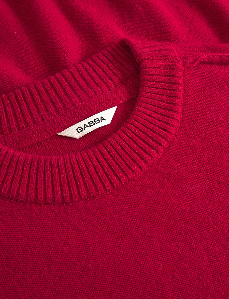 Gabba - Tokota Aico LS - round necks - red - 5