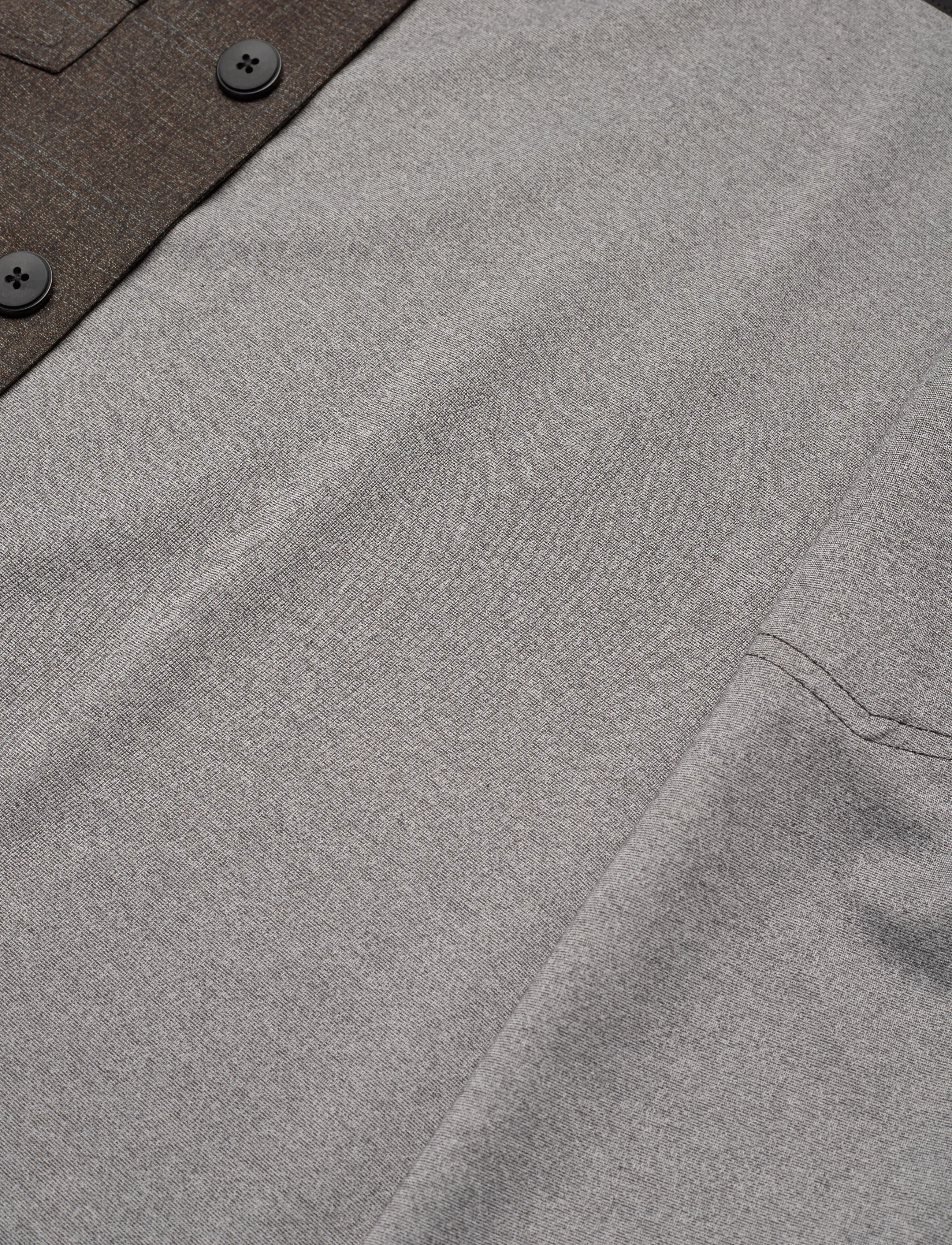 Gabba - Clipper A Nygo - overshirts - dark brown - 3