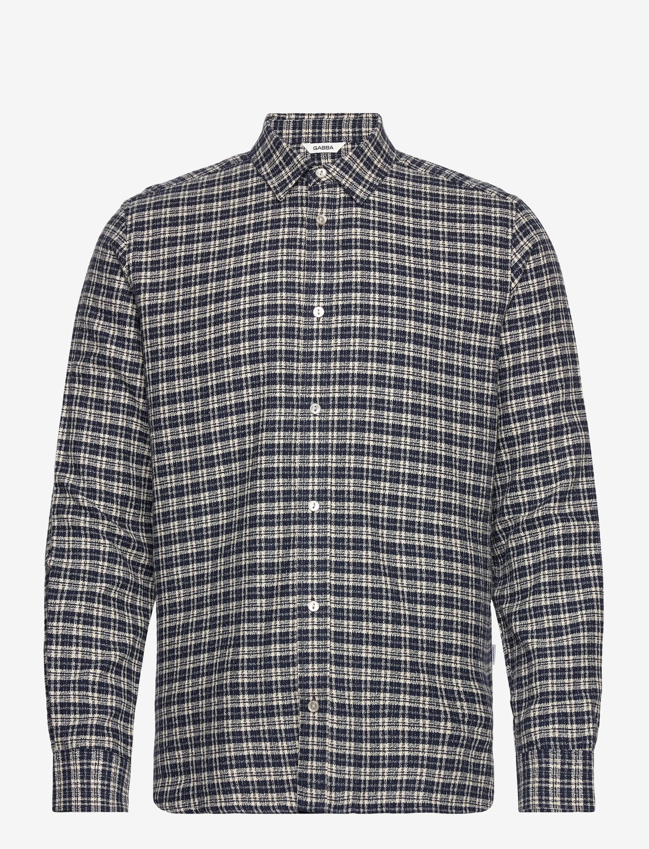 Gabba - Sven reg TX LS - men - blue check - 0
