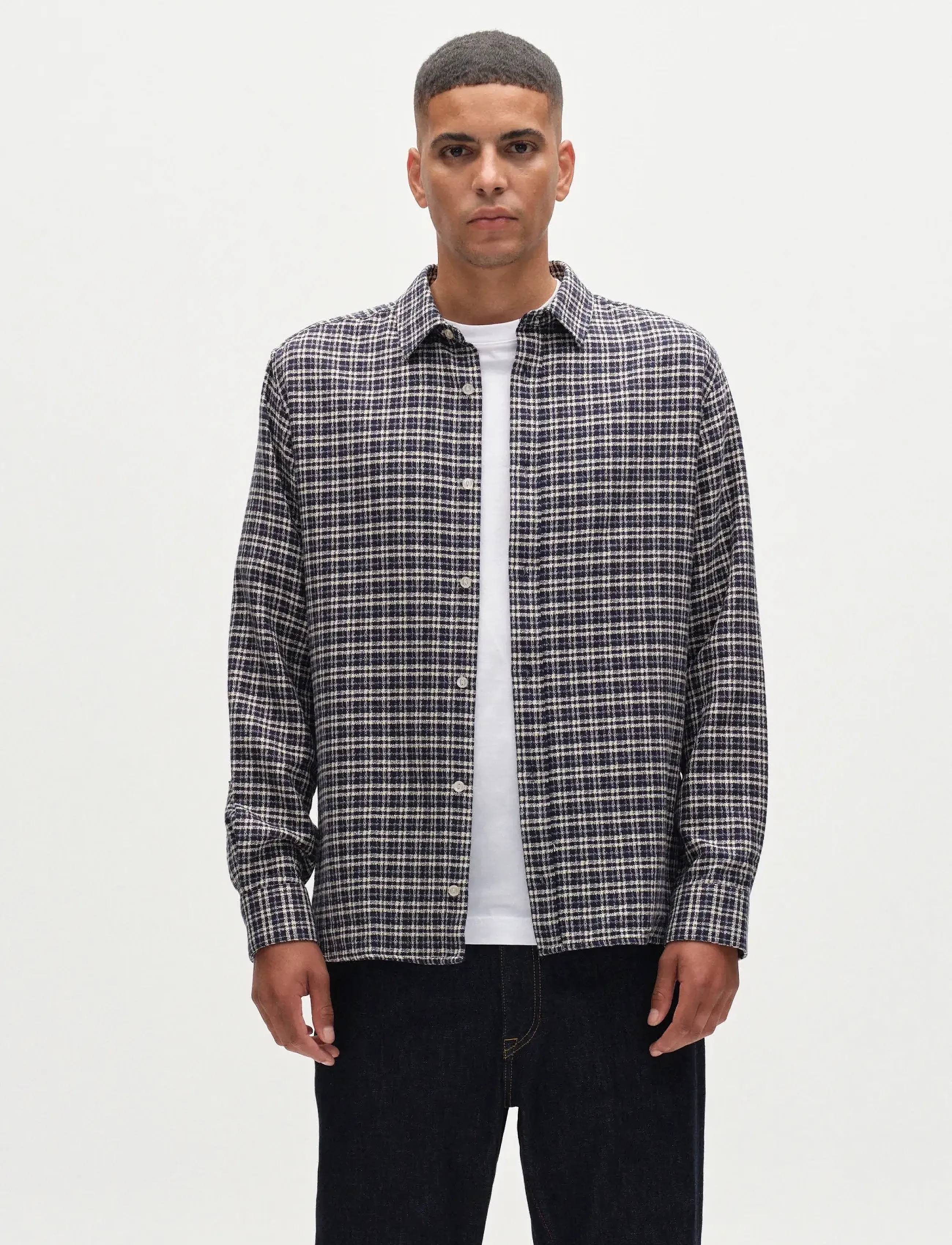 Gabba Sven Reg Tx Ls, S, Multi/patterned, Shirts > Checkered Shirt, Herre