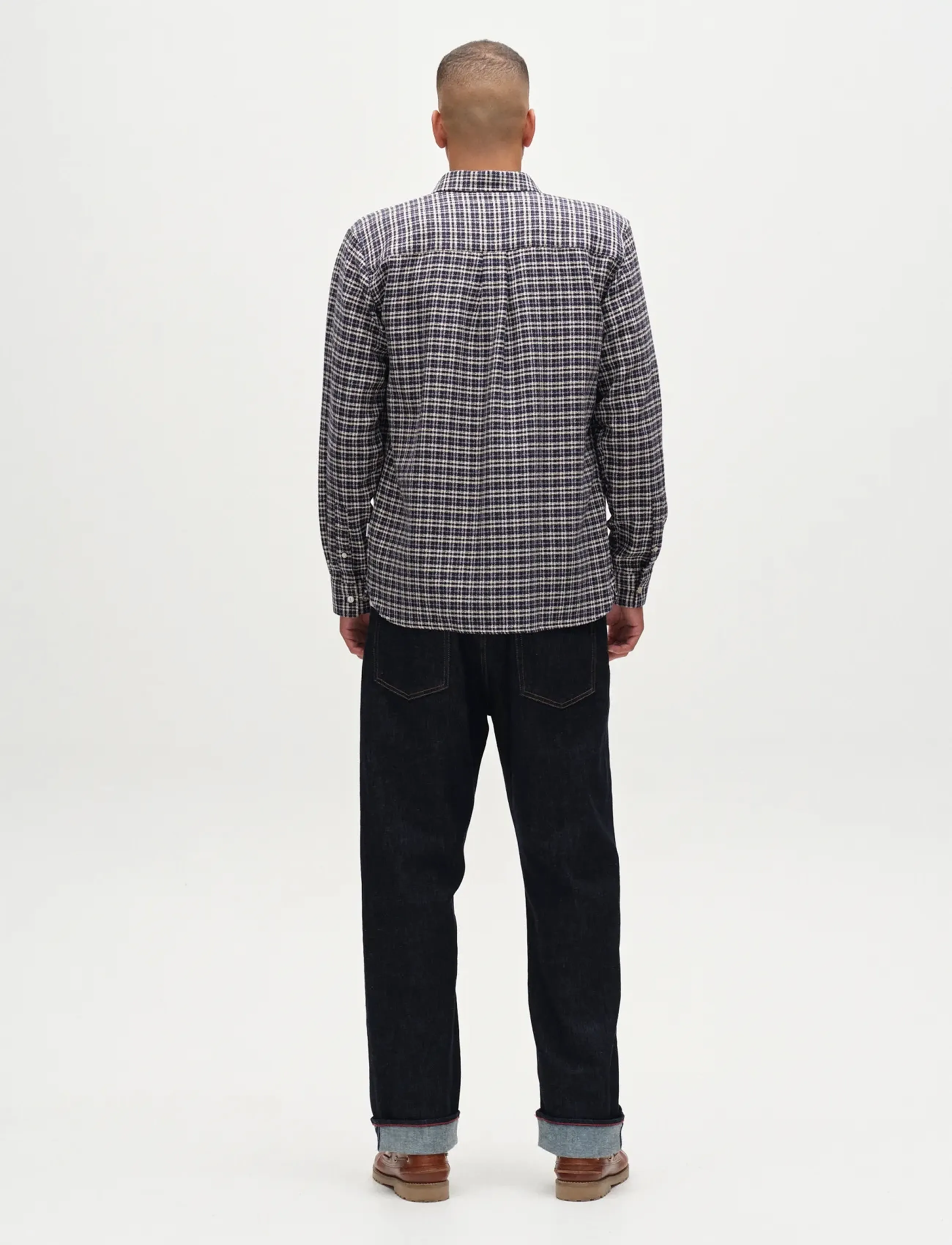 Gabba - Sven reg TX LS - miesten - blue check - 3