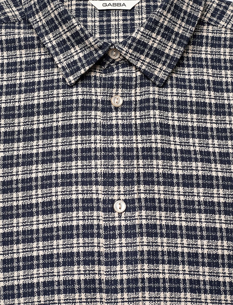 Gabba - Sven reg TX LS - karierte hemden - blue check - 4