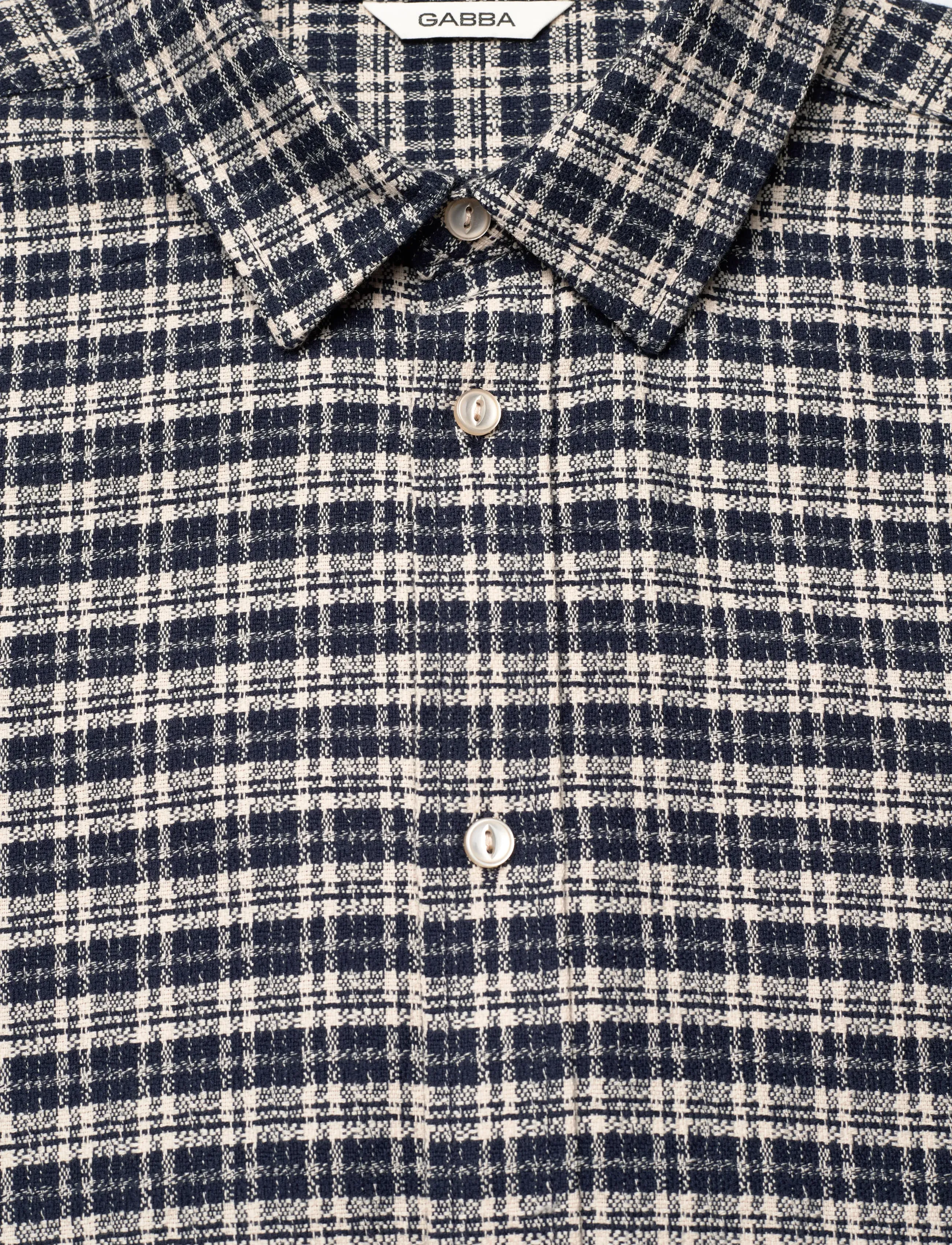 Gabba - Sven reg TX LS - miesten - blue check - 4