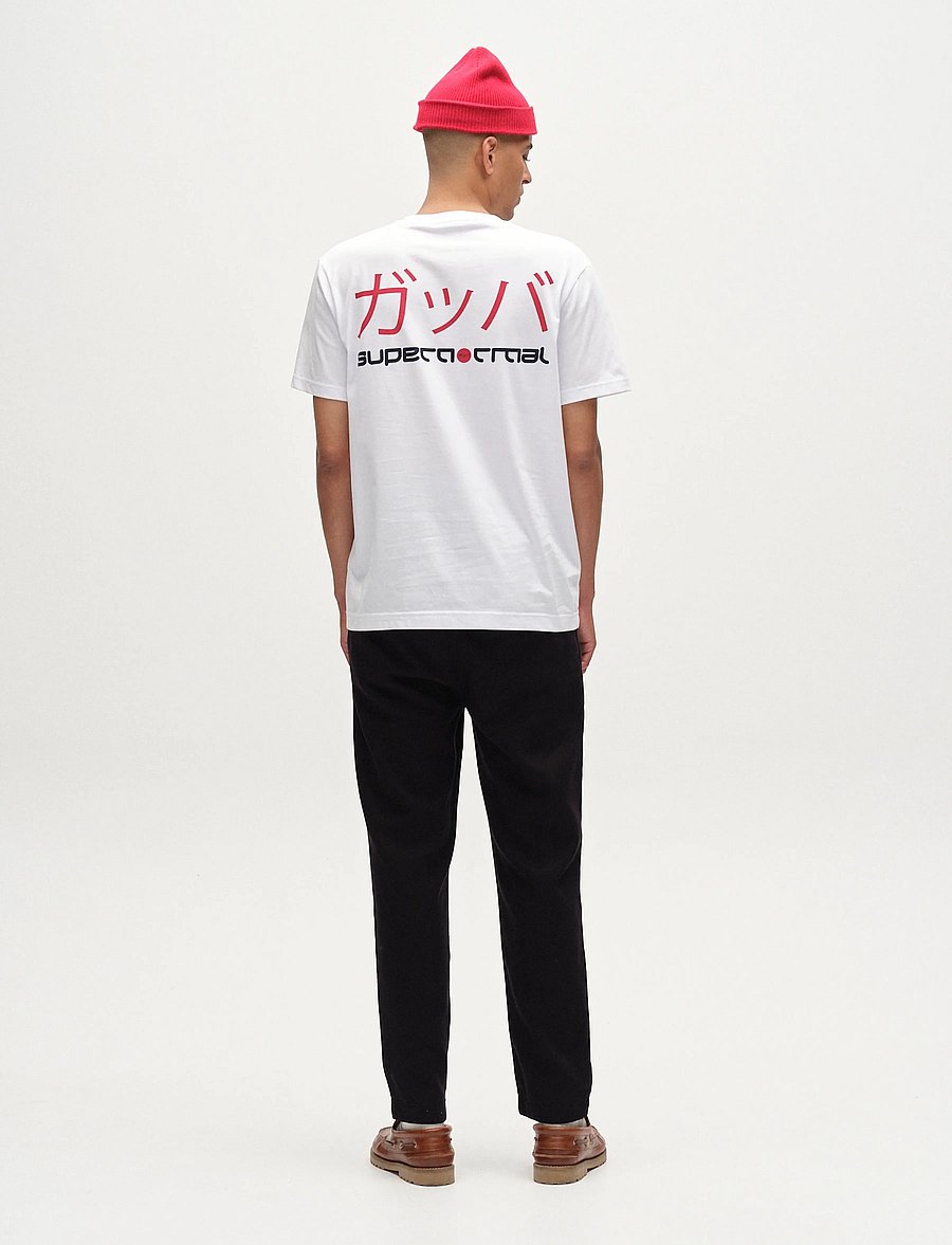 Gabba - Dune Kay Dot SS GOTS - kortärmade t-shirts - white - 4