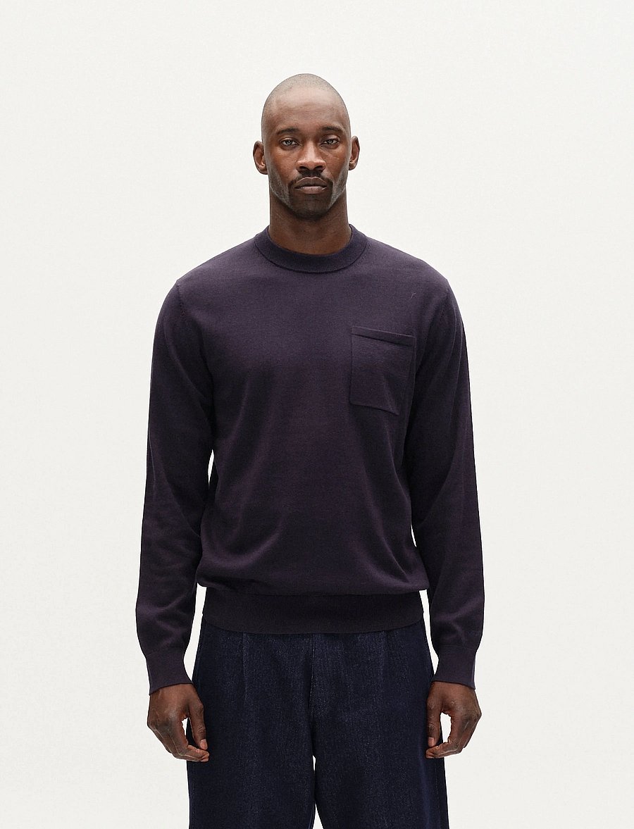 Gabba - Amori Prex LS - Ümara kaelusega - navy - 0