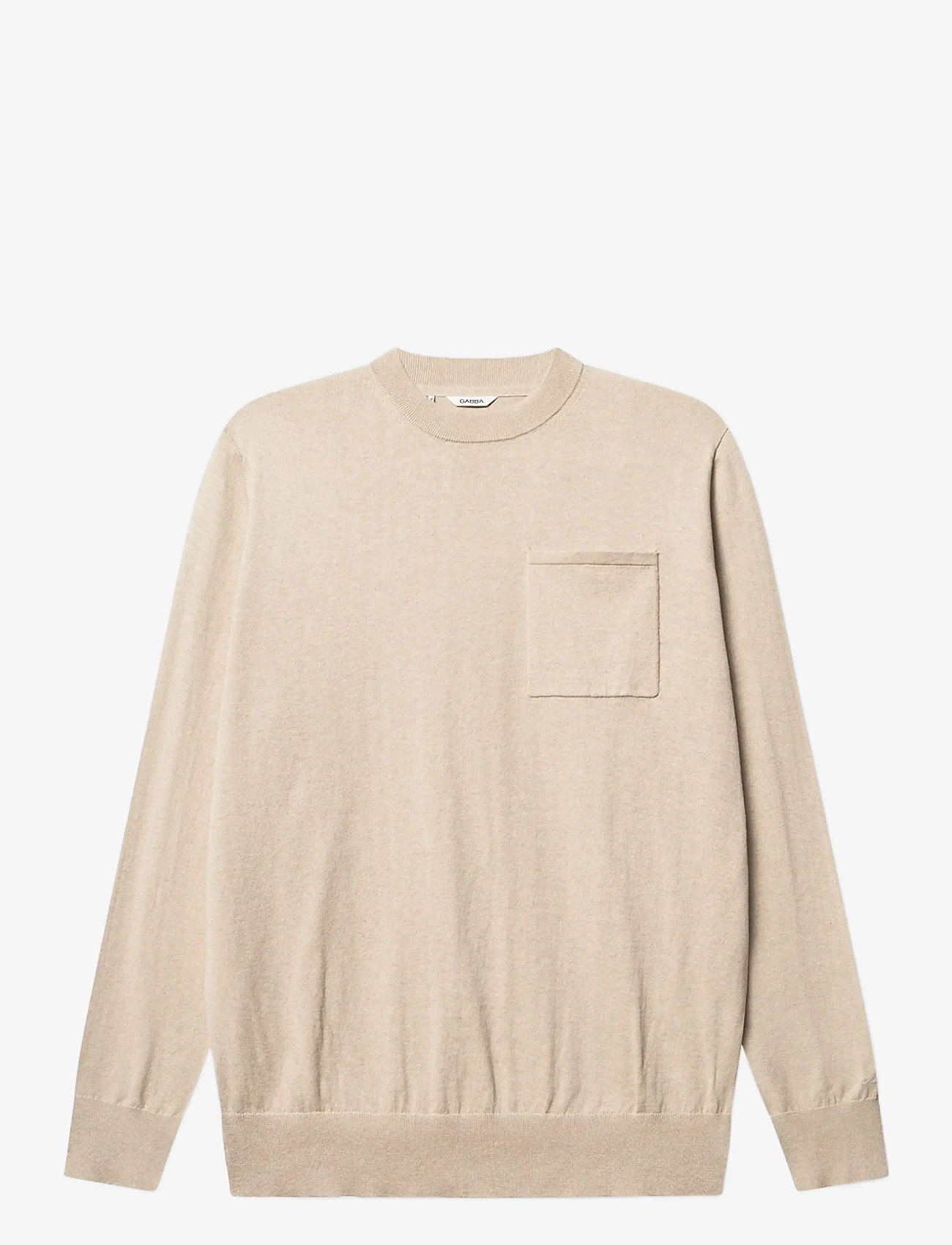 Gabba - Amori Prex LS - rund hals - sand - 1