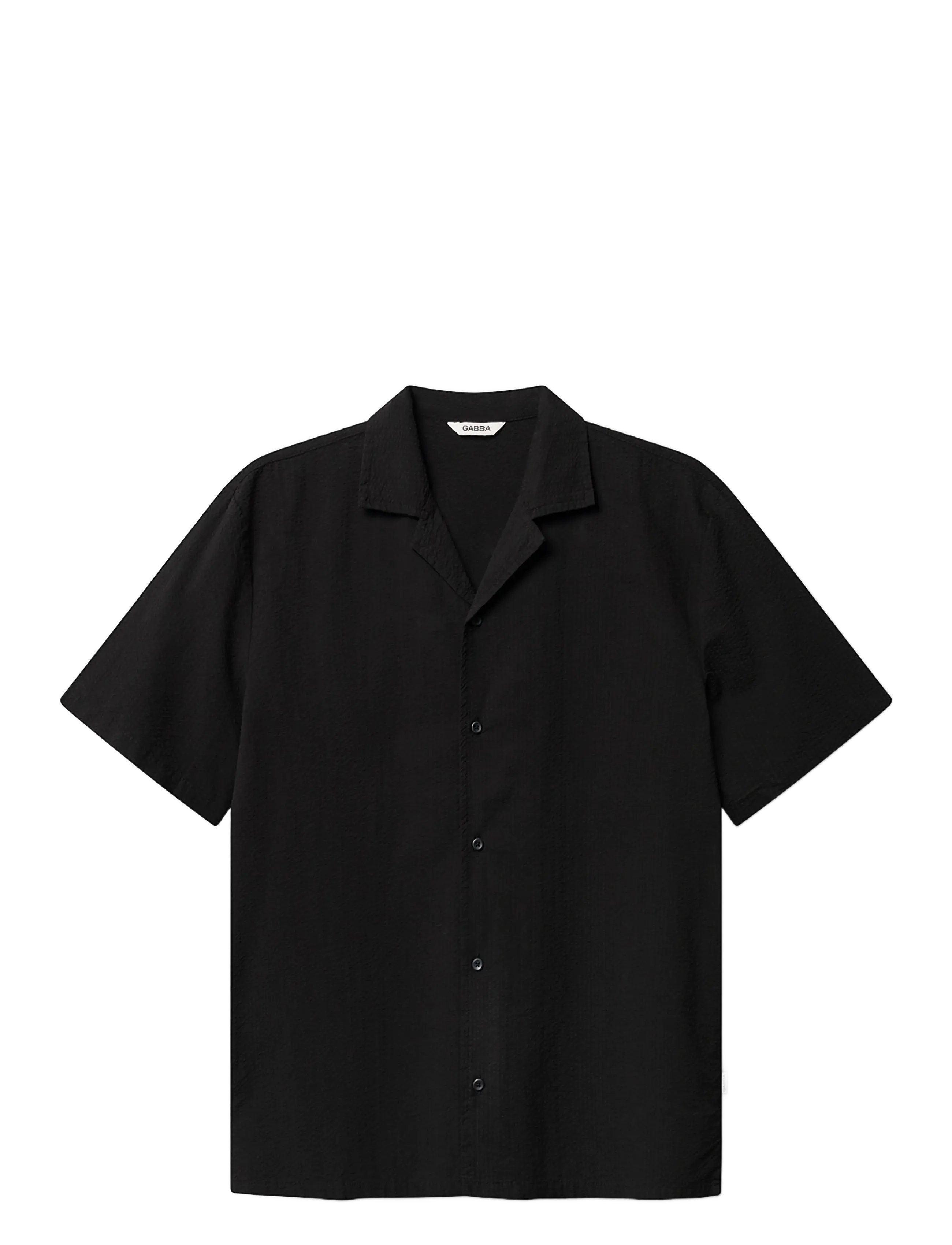 GABBA Gabtimo Resort Ker Ss Shirt Schwarz - S - Herren