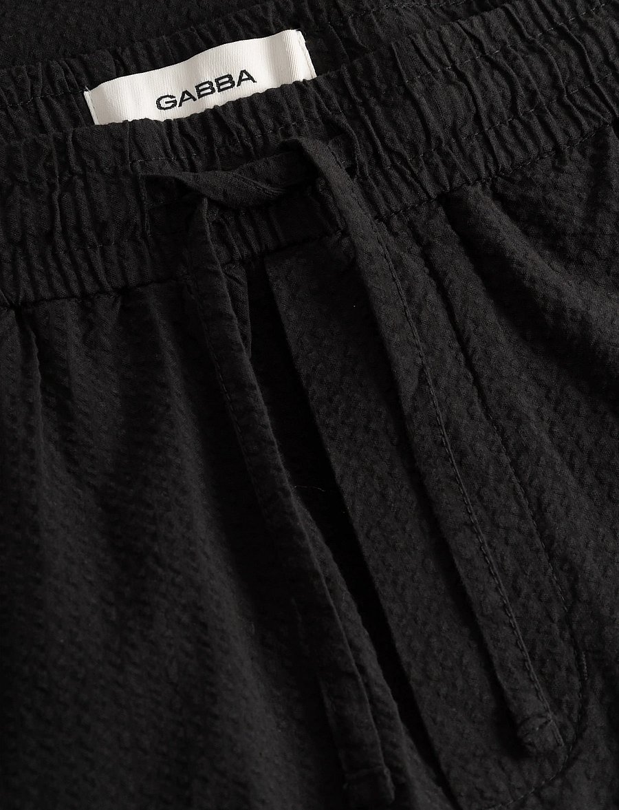 Gabba - GABtommi Ker Shorts - vabaaja lühikesed püksid - black - 5