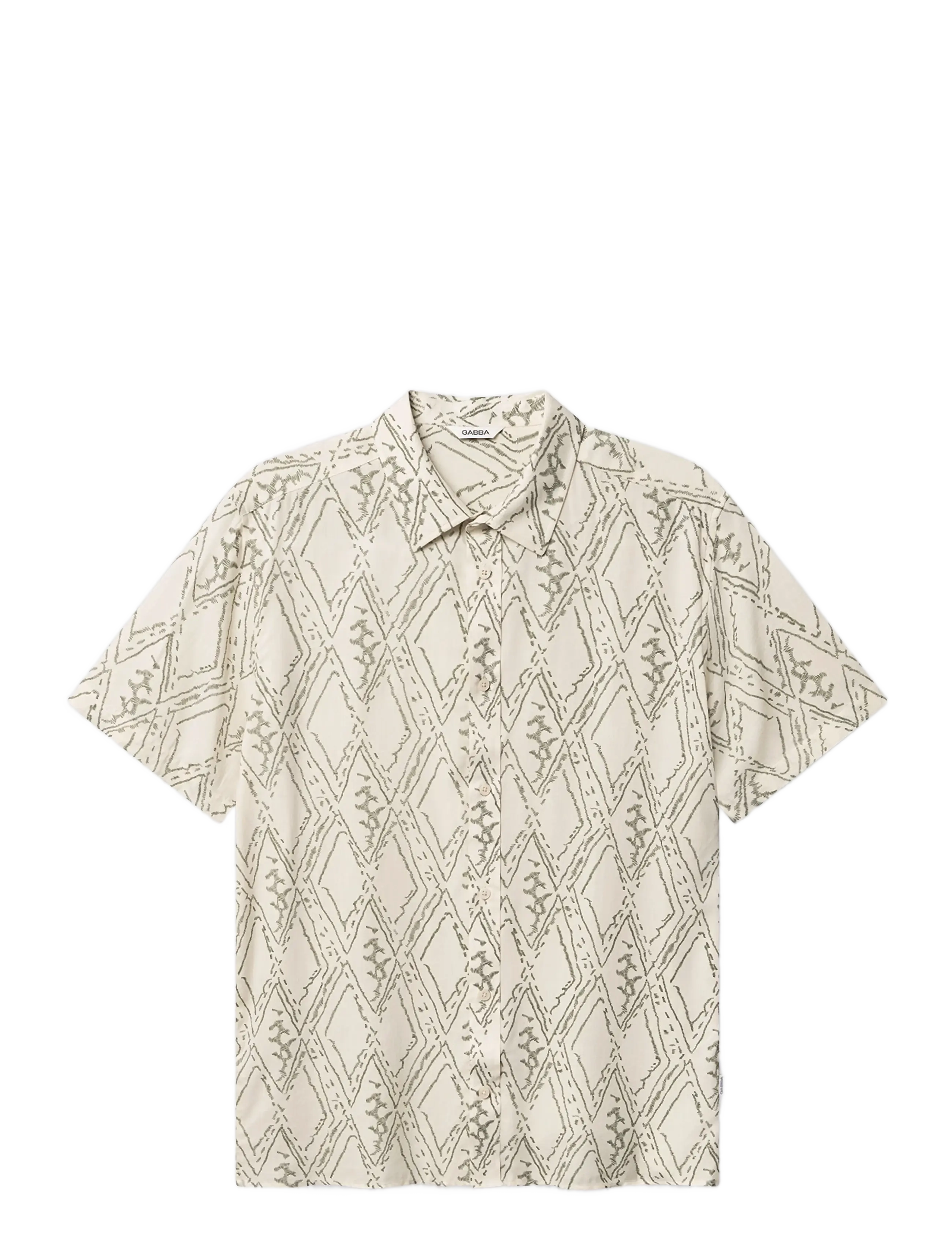 Gabba GABsven Reg Zag SS Shirt - Skjorter - MULTI PATTERN / multi