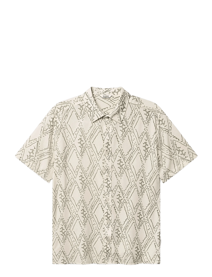 Gabba - GABsven Reg Zag SS Shirt - pattern shirts - multi pattern - 1
