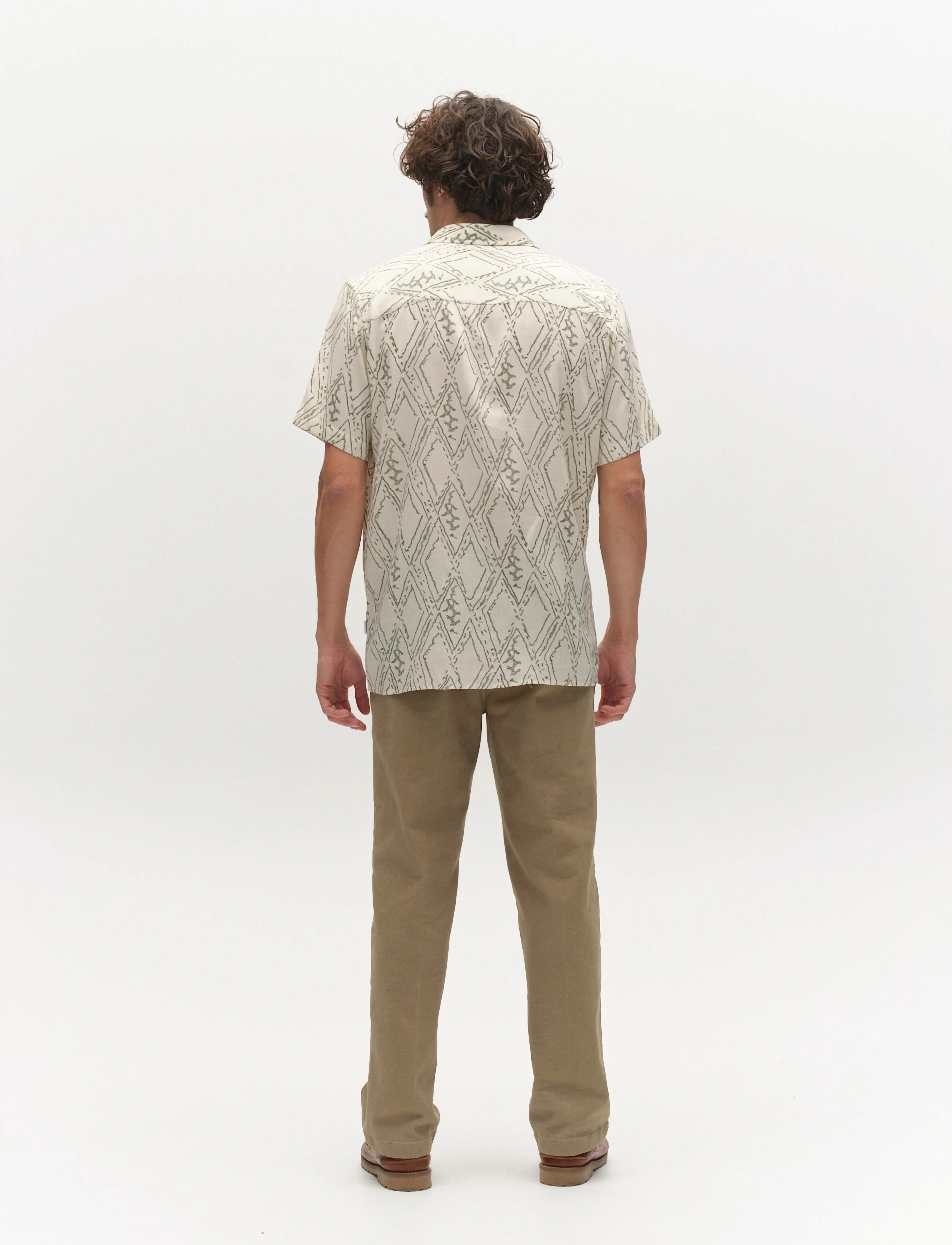 Gabba - GABsven Reg Zag SS Shirt - overhemden met patroon - multi pattern - 4