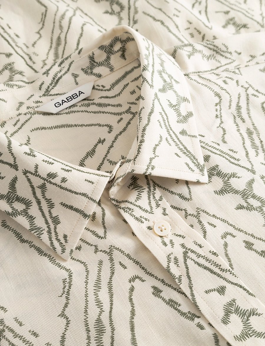 Gabba - GABsven Reg Zag SS Shirt - pattern shirts - multi pattern - 5