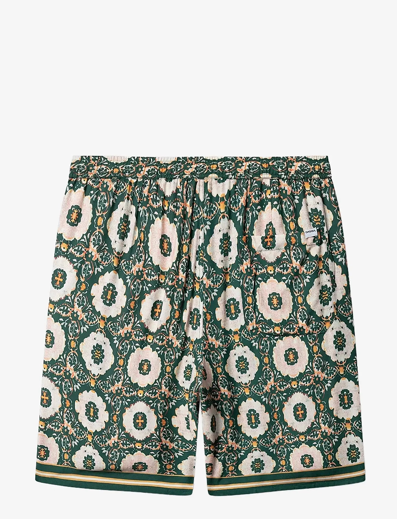 Gabba - GABtommi Oro Shorts - casual shorts - green pattern - 2